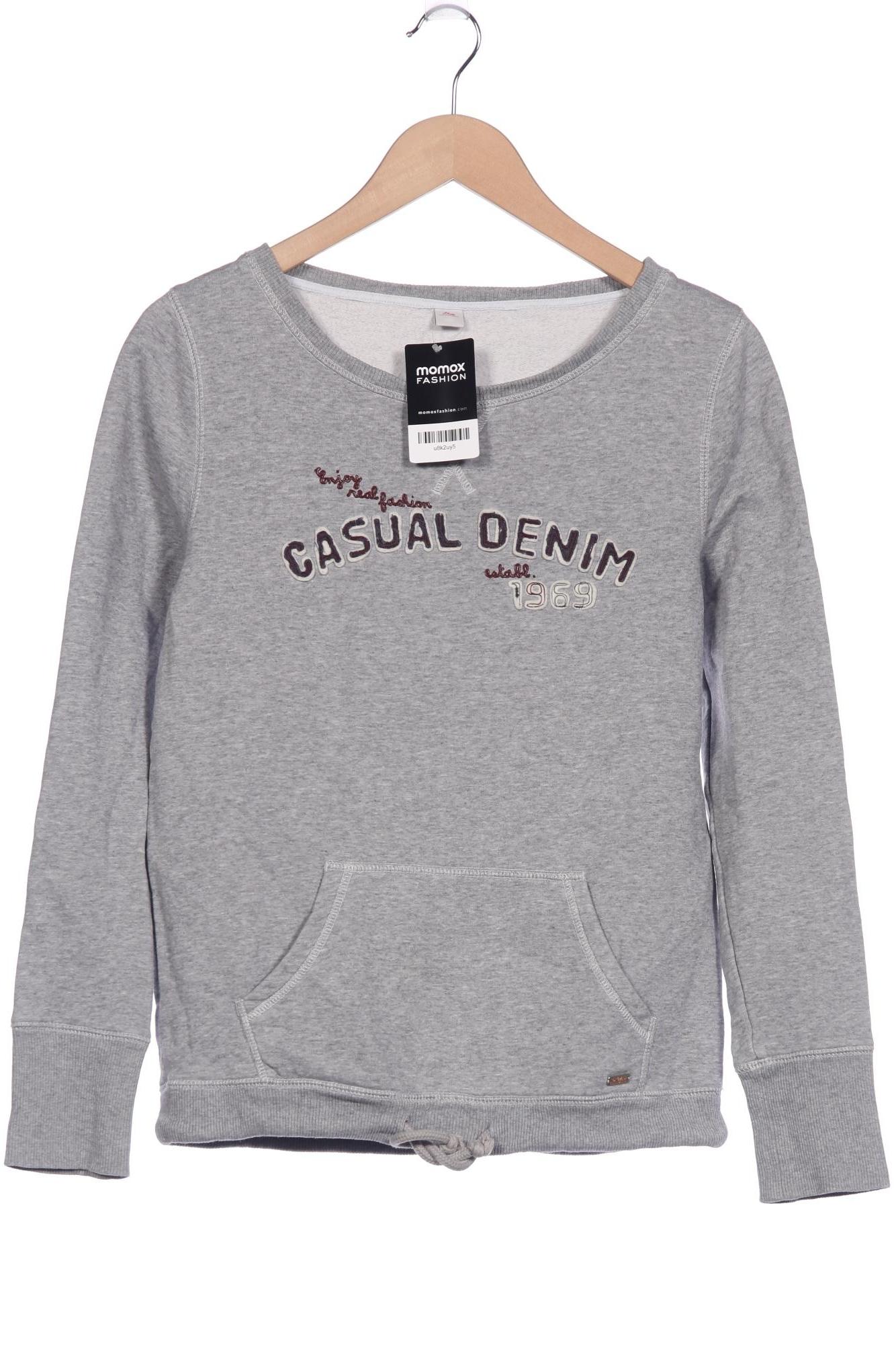 

s.Oliver Damen Sweatshirt, grau, Gr. 36