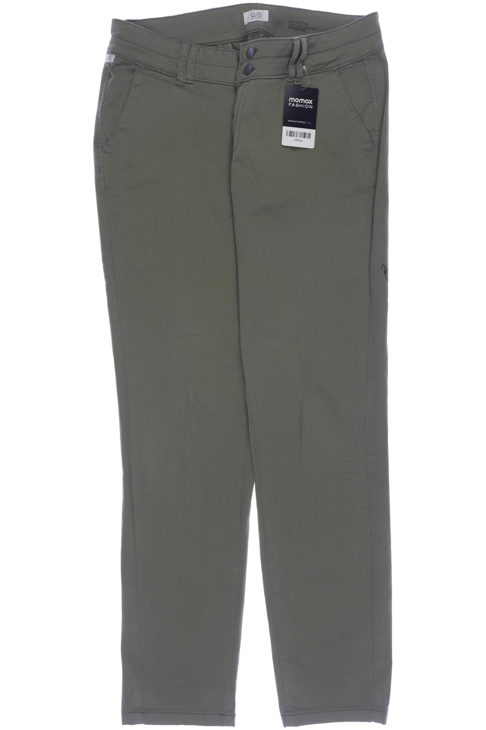 

s.Oliver Damen Stoffhose, grün, Gr. 40