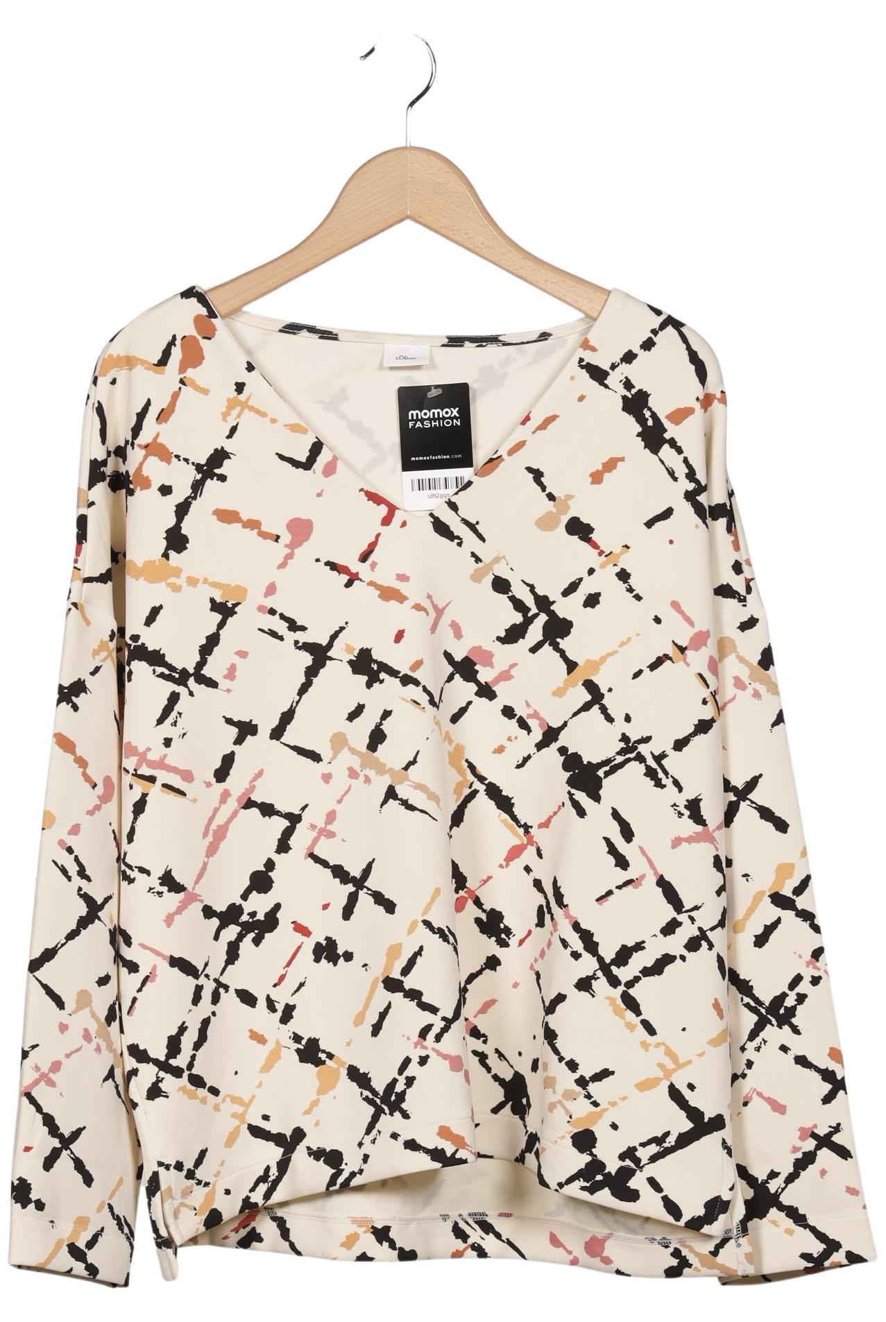 

s.Oliver Damen Sweatshirt, beige, Gr. 42