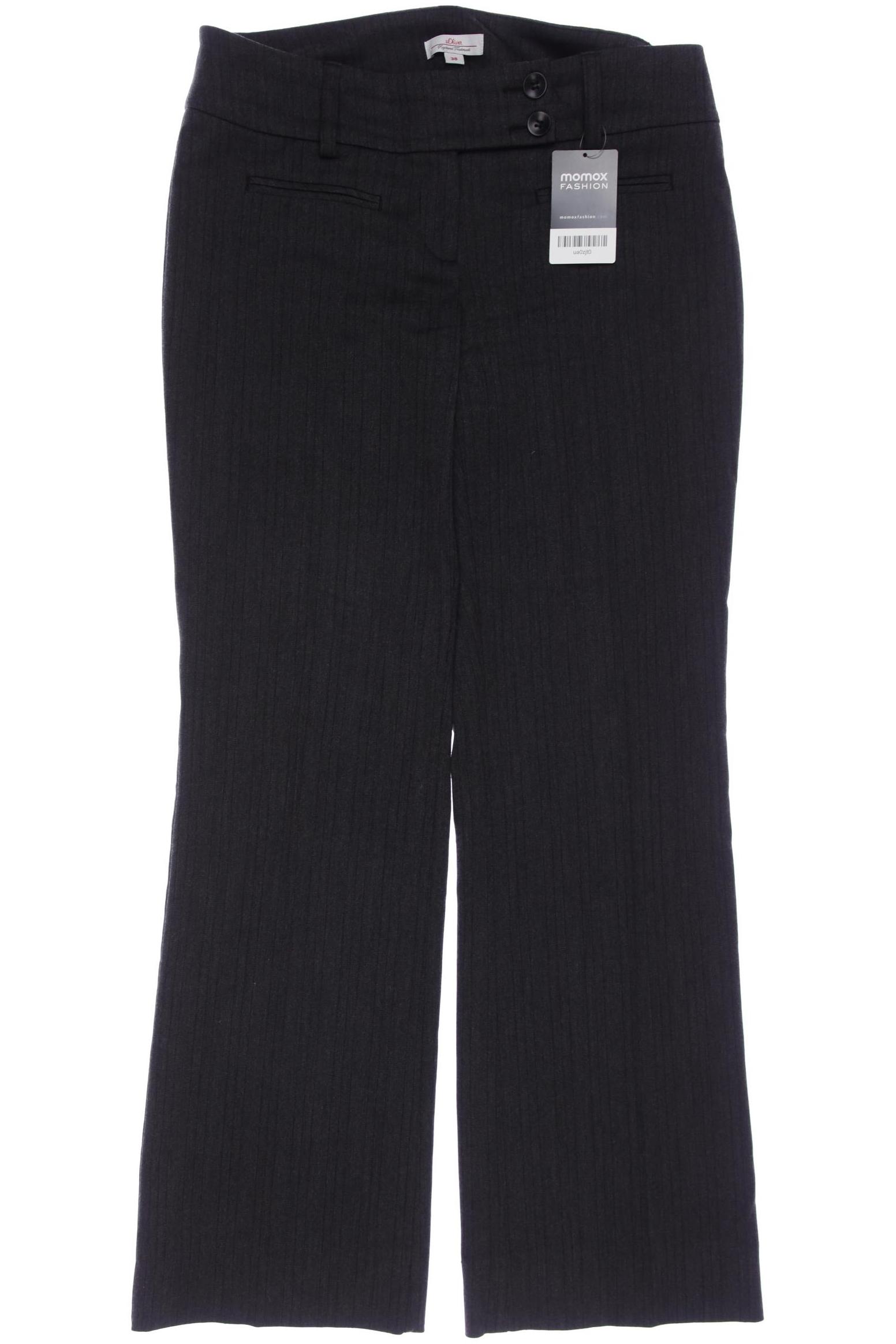 

s.Oliver Damen Stoffhose, grau, Gr. 38