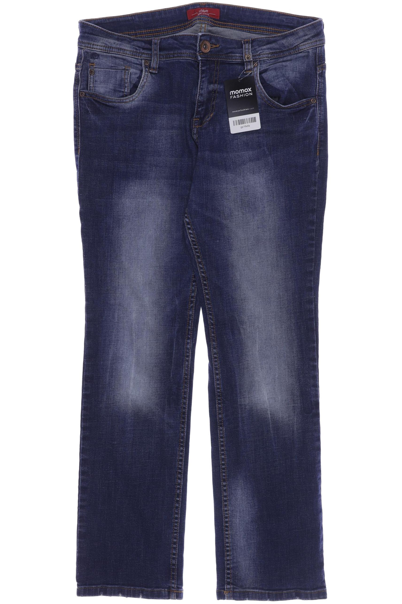 

s.Oliver Damen Jeans, blau