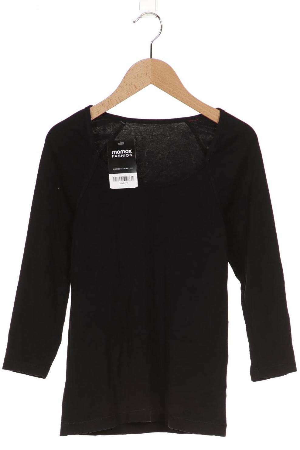 

s.Oliver Damen Langarmshirt, schwarz, Gr. 34