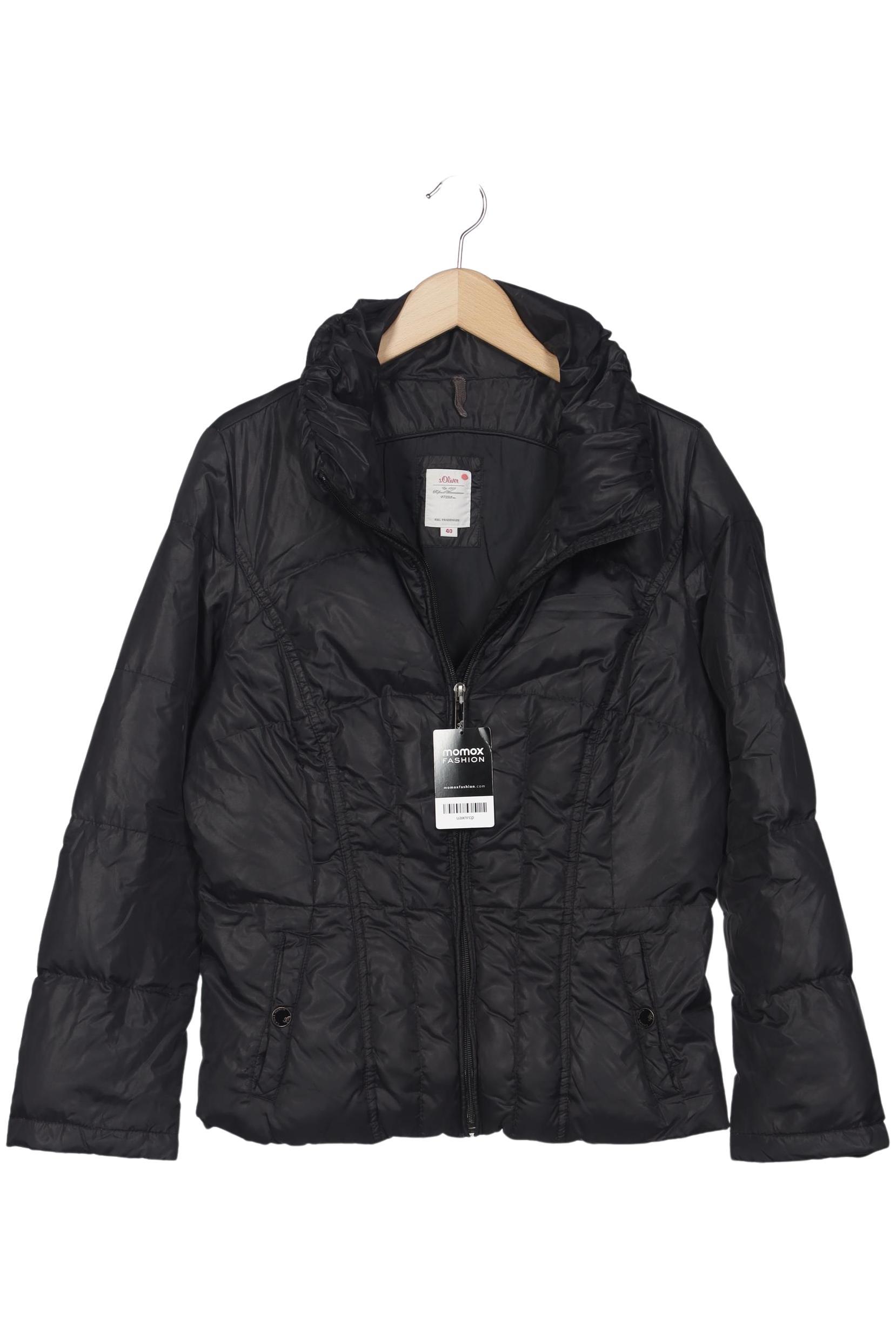 

s.Oliver Damen Jacke, schwarz, Gr. 40