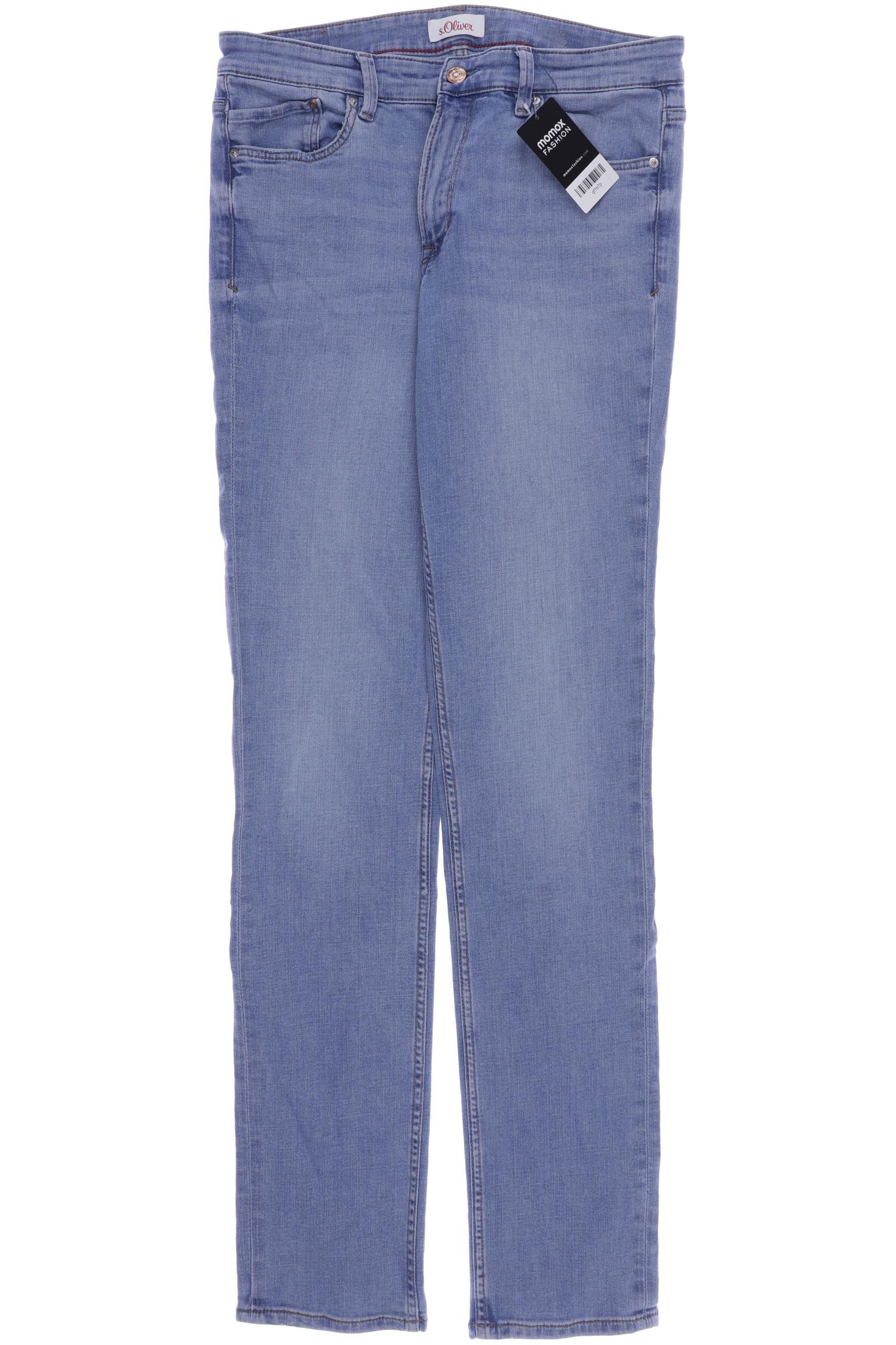 

s.Oliver Damen Jeans, blau