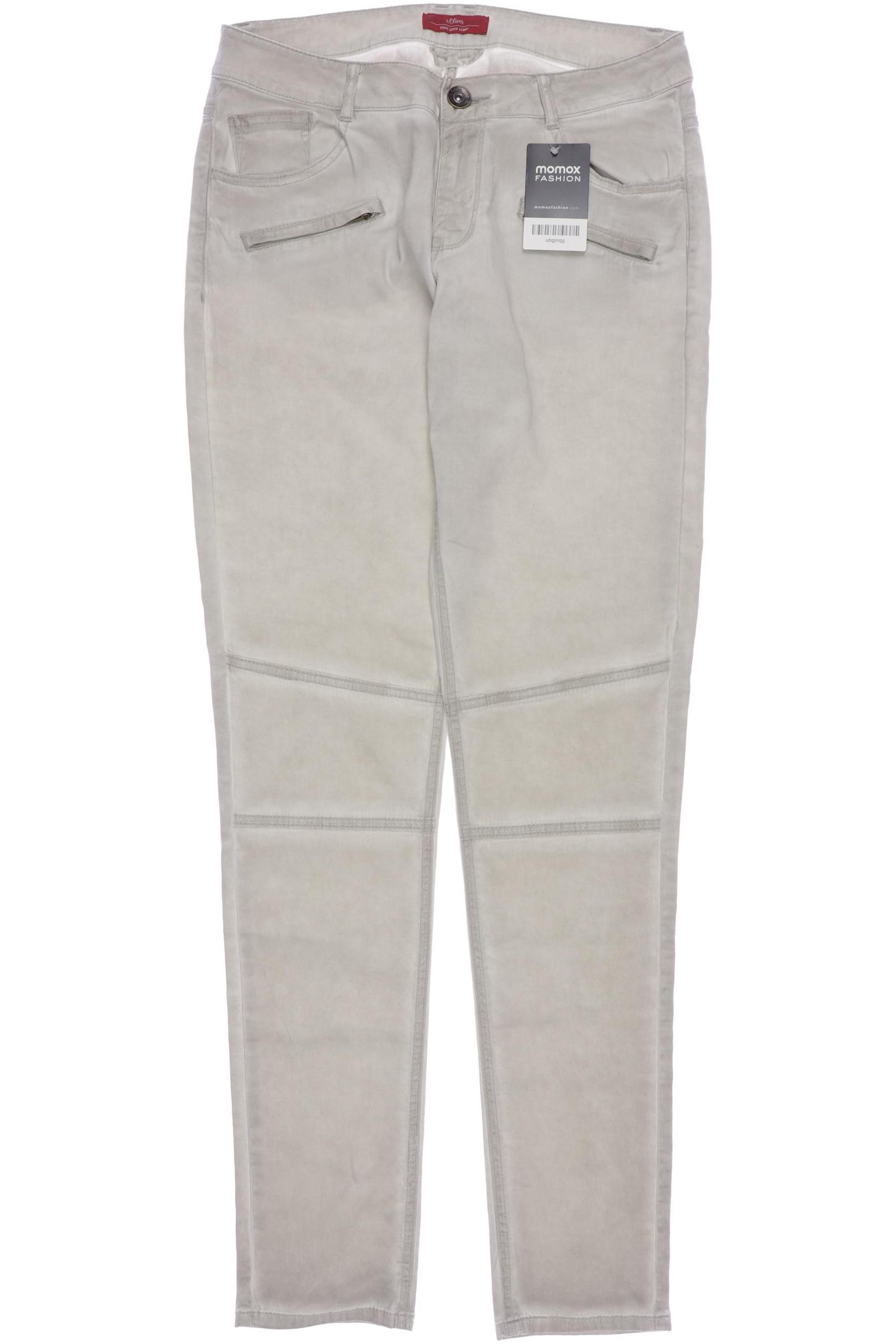 

s.Oliver Damen Stoffhose, grau, Gr. 31