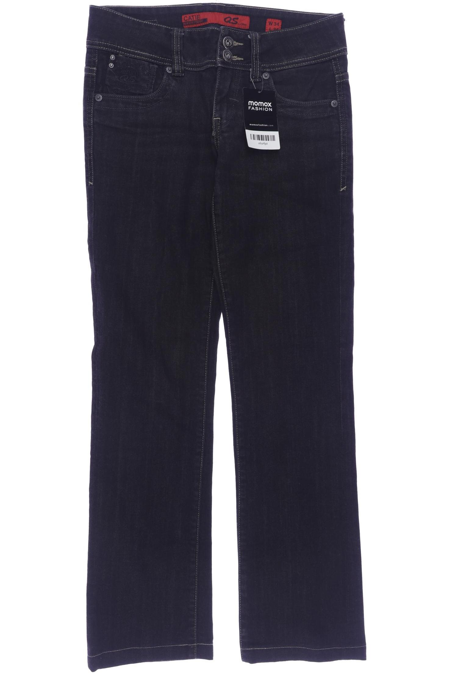 

s.Oliver Damen Jeans, schwarz, Gr. 34