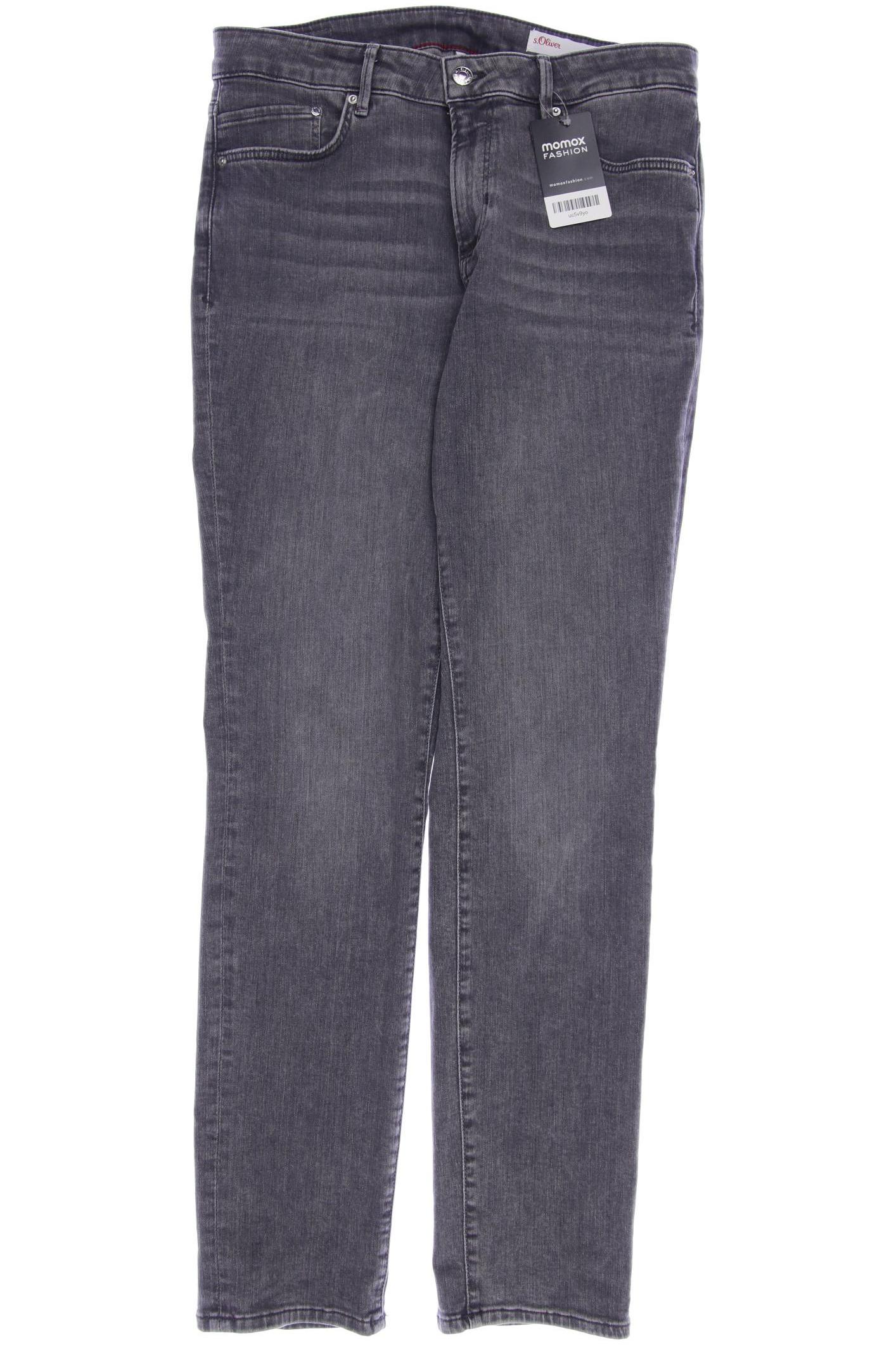 

s.Oliver Damen Jeans, grau