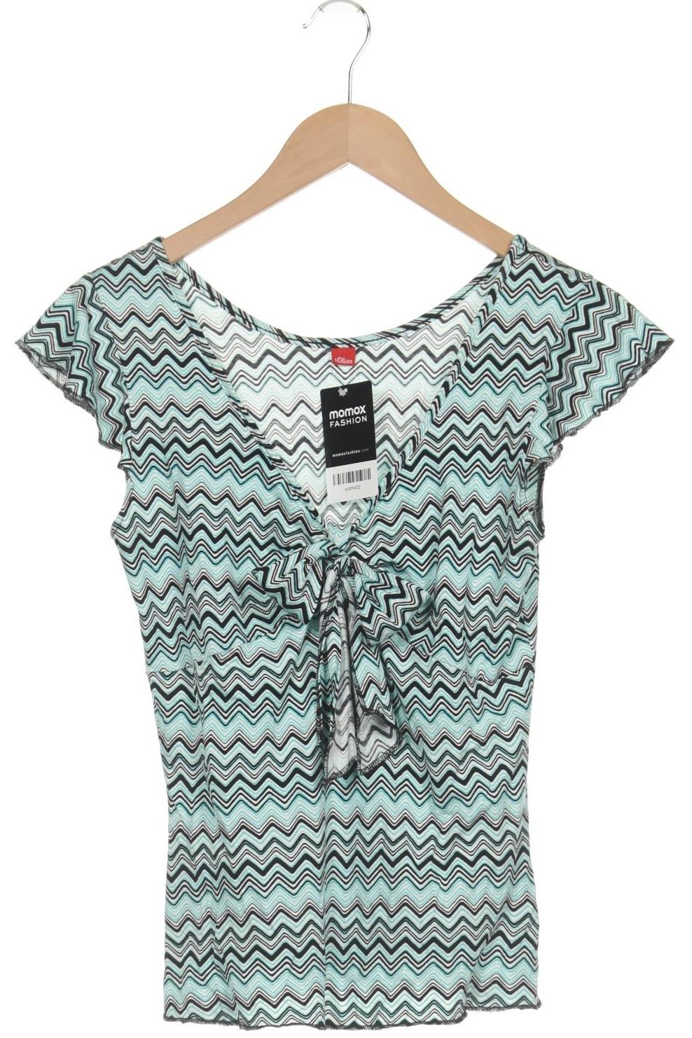

s.Oliver Damen T-Shirt, blau, Gr. 38