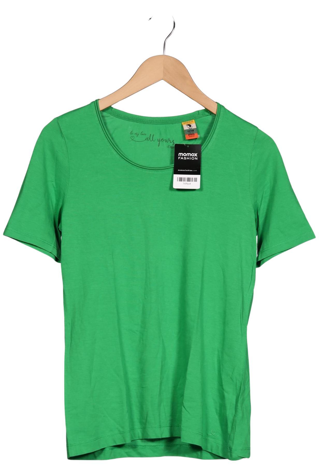 

s.Oliver Damen T-Shirt, grün, Gr. 42