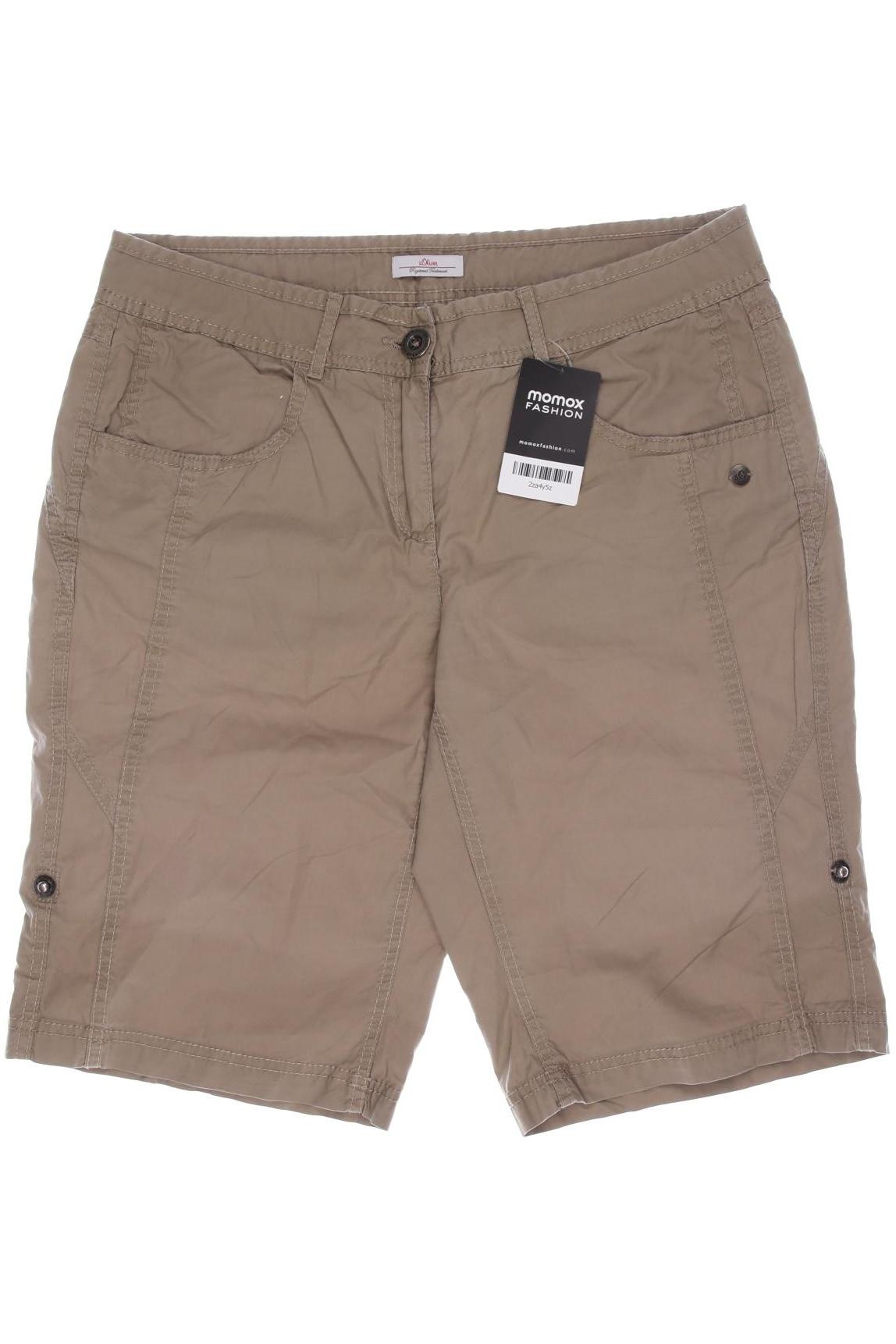 

s.Oliver Damen Shorts, beige, Gr. 38