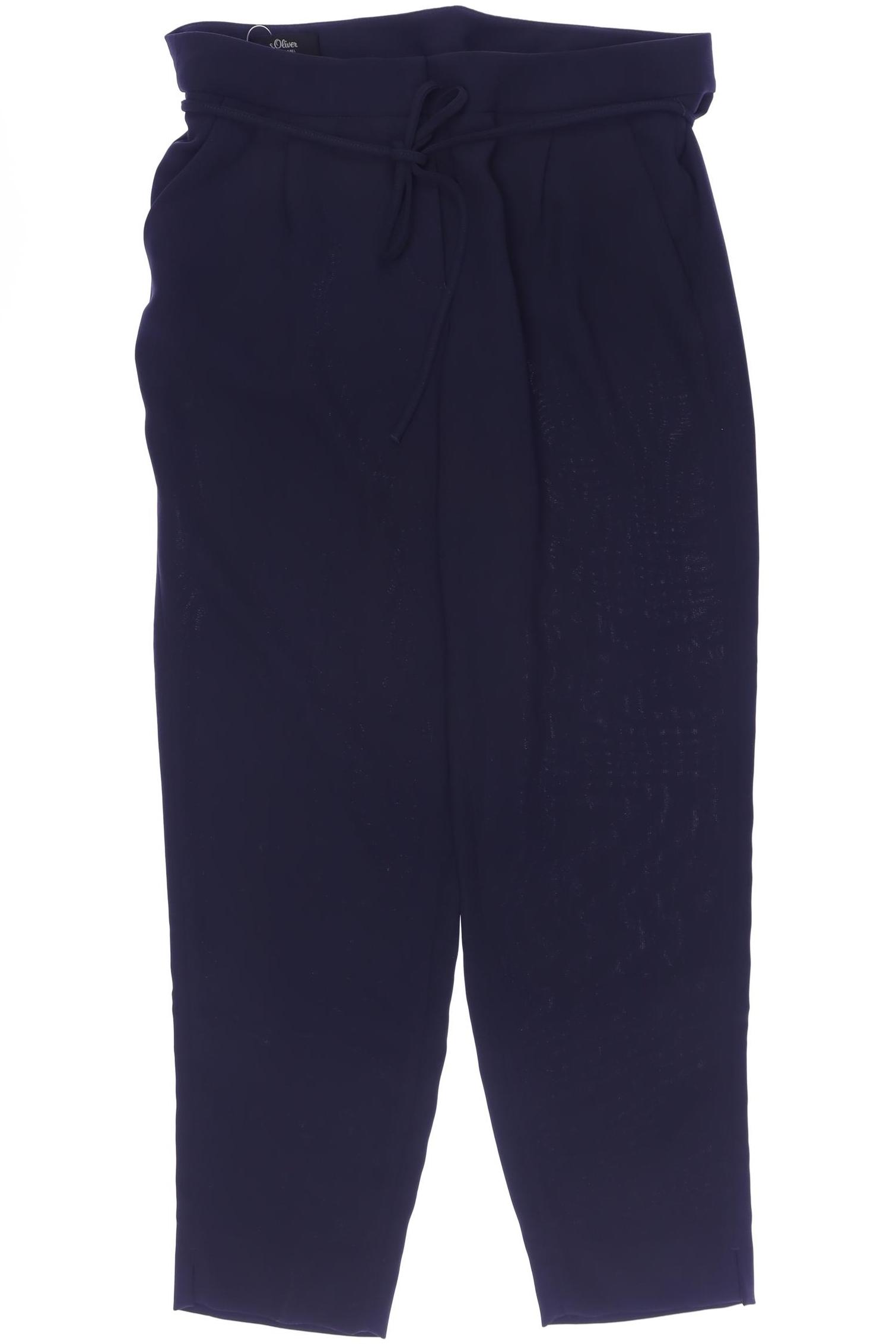 

s.Oliver Damen Stoffhose, marineblau, Gr. 36