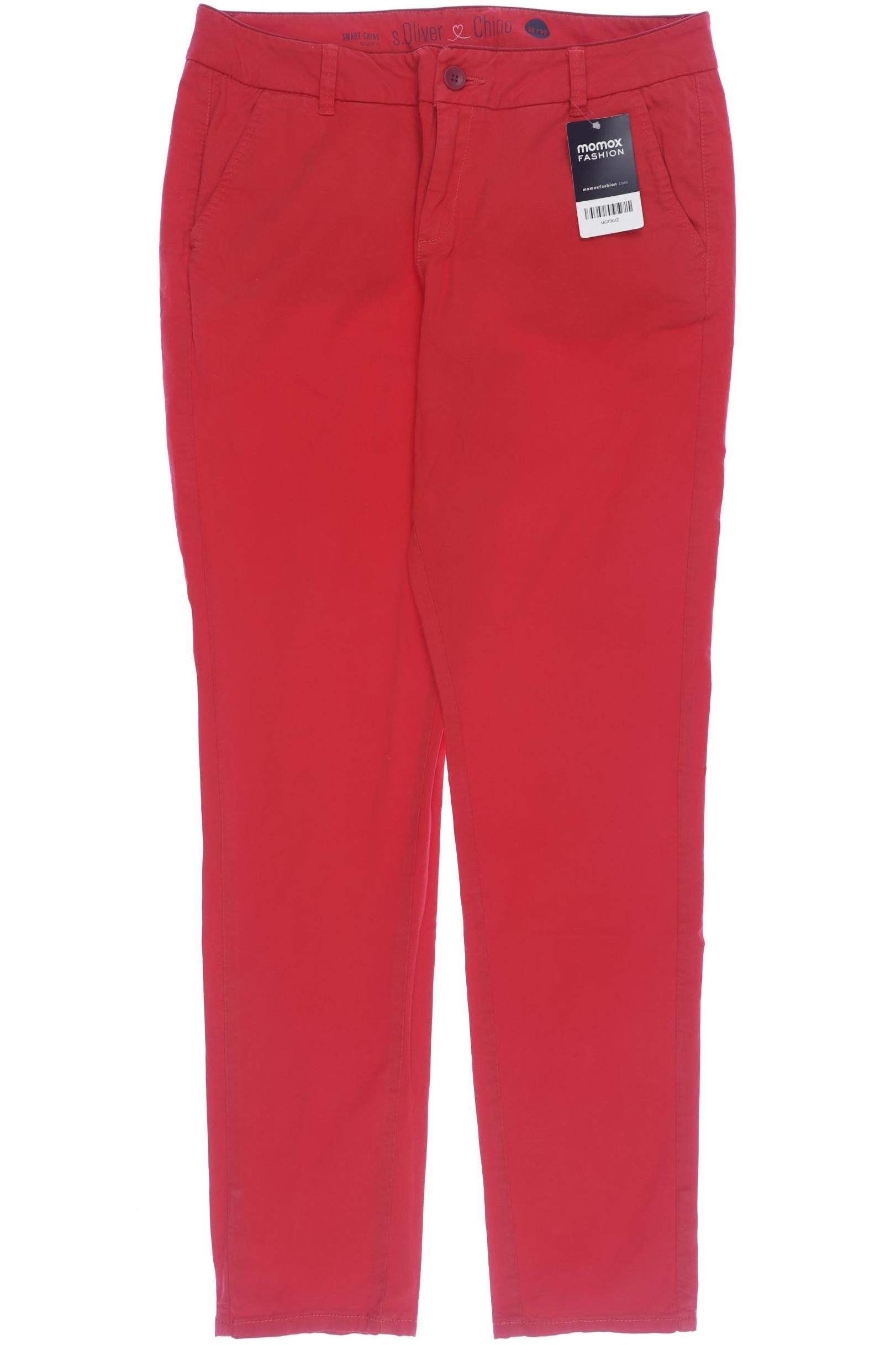 

s.Oliver Damen Stoffhose, rot, Gr. 38
