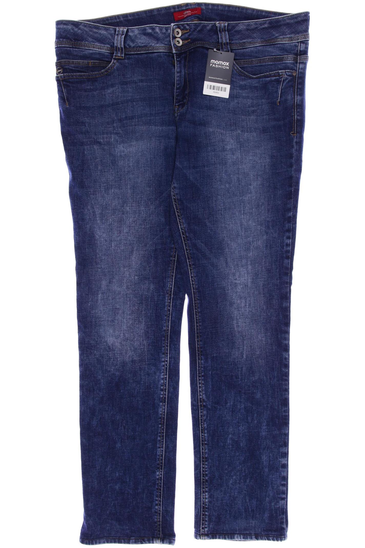 

s.Oliver Damen Jeans, blau