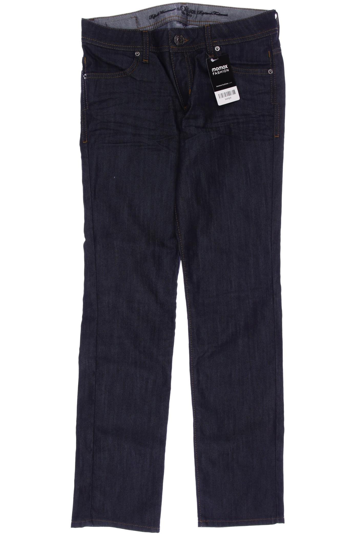 

s.Oliver Damen Jeans, marineblau