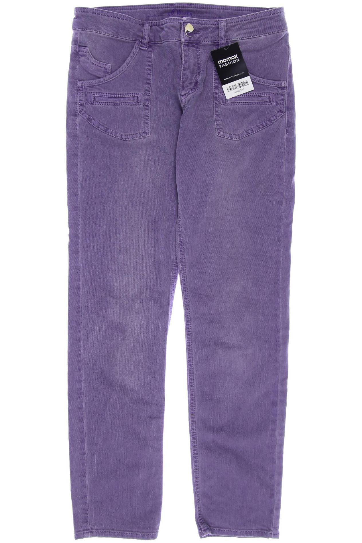 

s.Oliver Damen Jeans, flieder