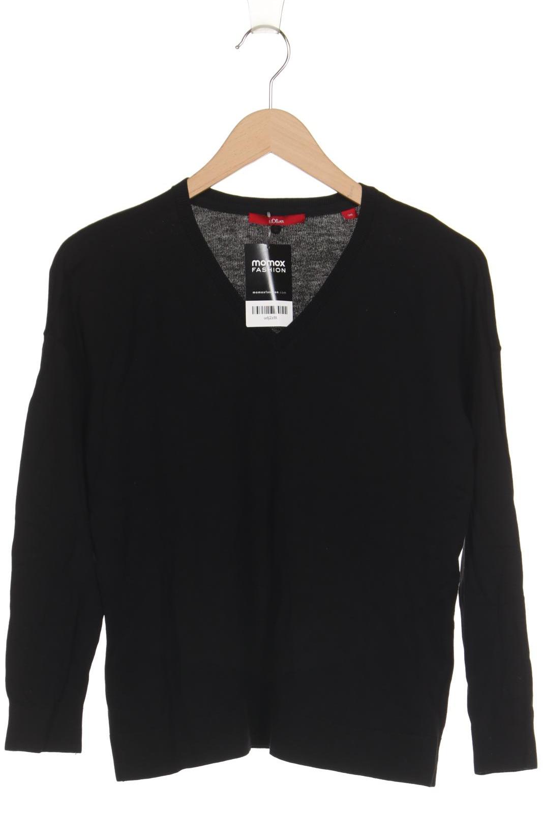

s.Oliver Damen Pullover, schwarz, Gr. 38