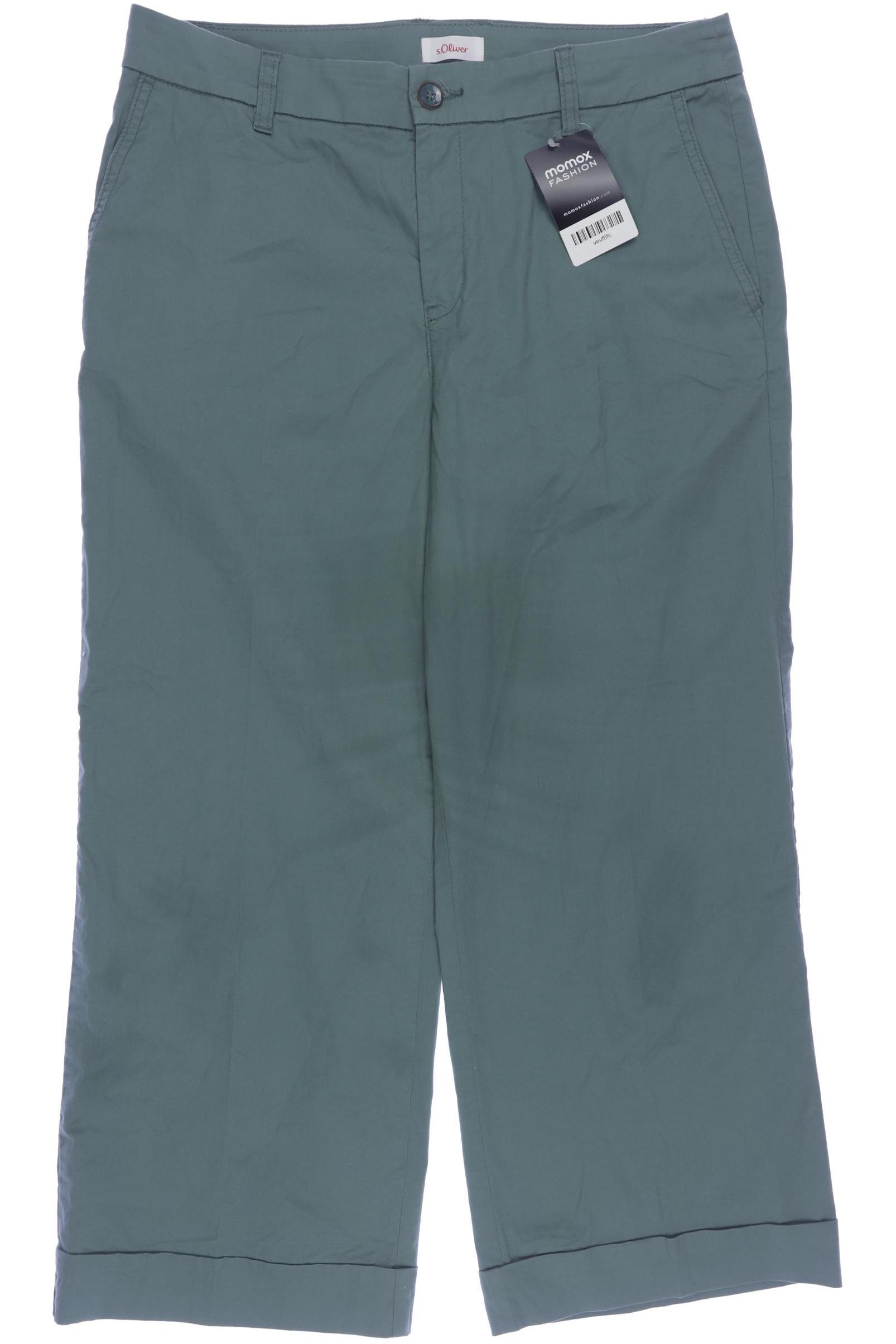 

s.Oliver Damen Stoffhose, türkis, Gr. 34