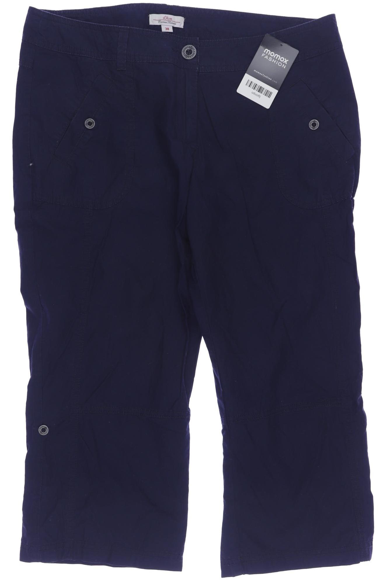 

s.Oliver Damen Stoffhose, marineblau, Gr. 38