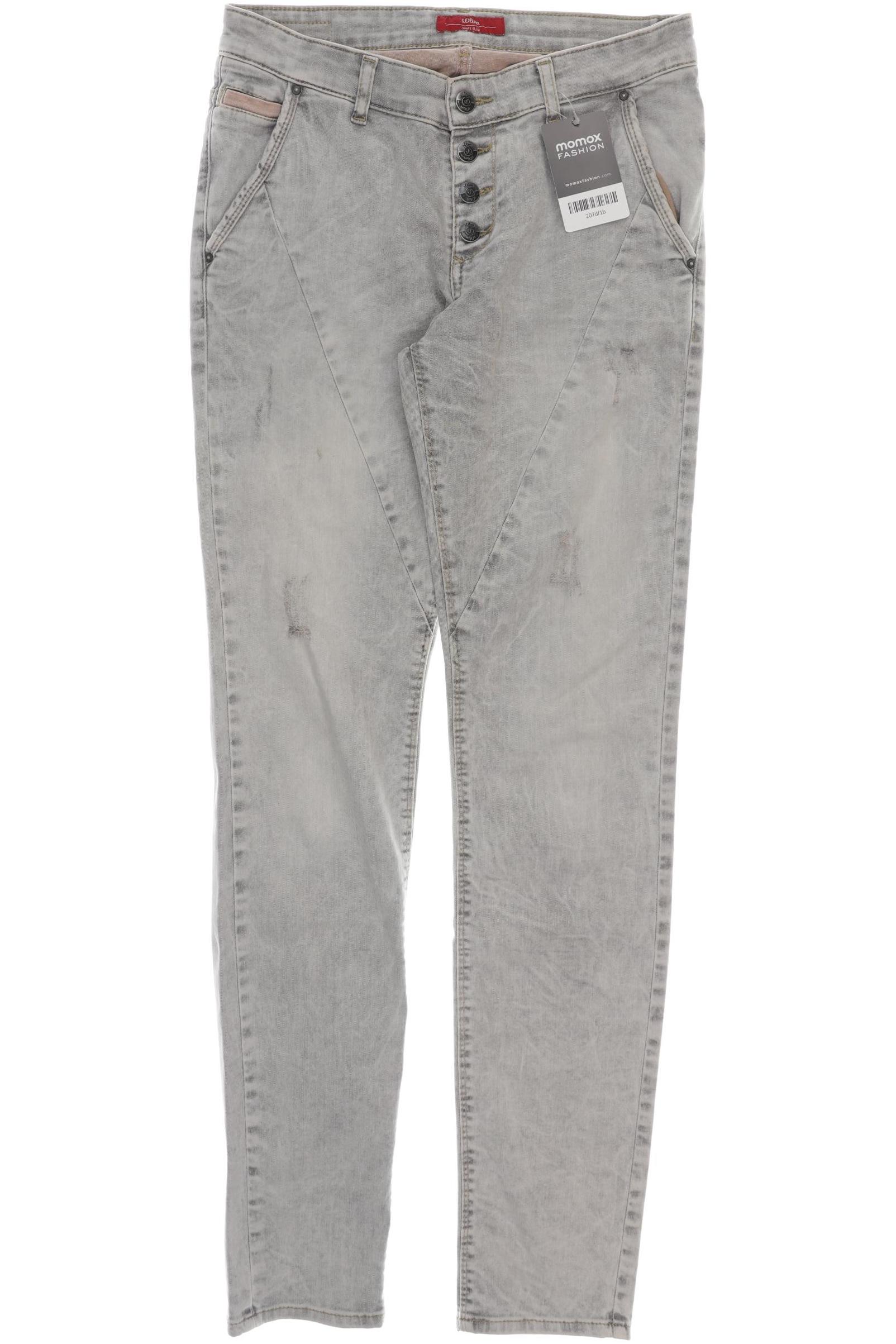 Thumbnail - s.Oliver Damen Jeans, grau, Gr. 24
