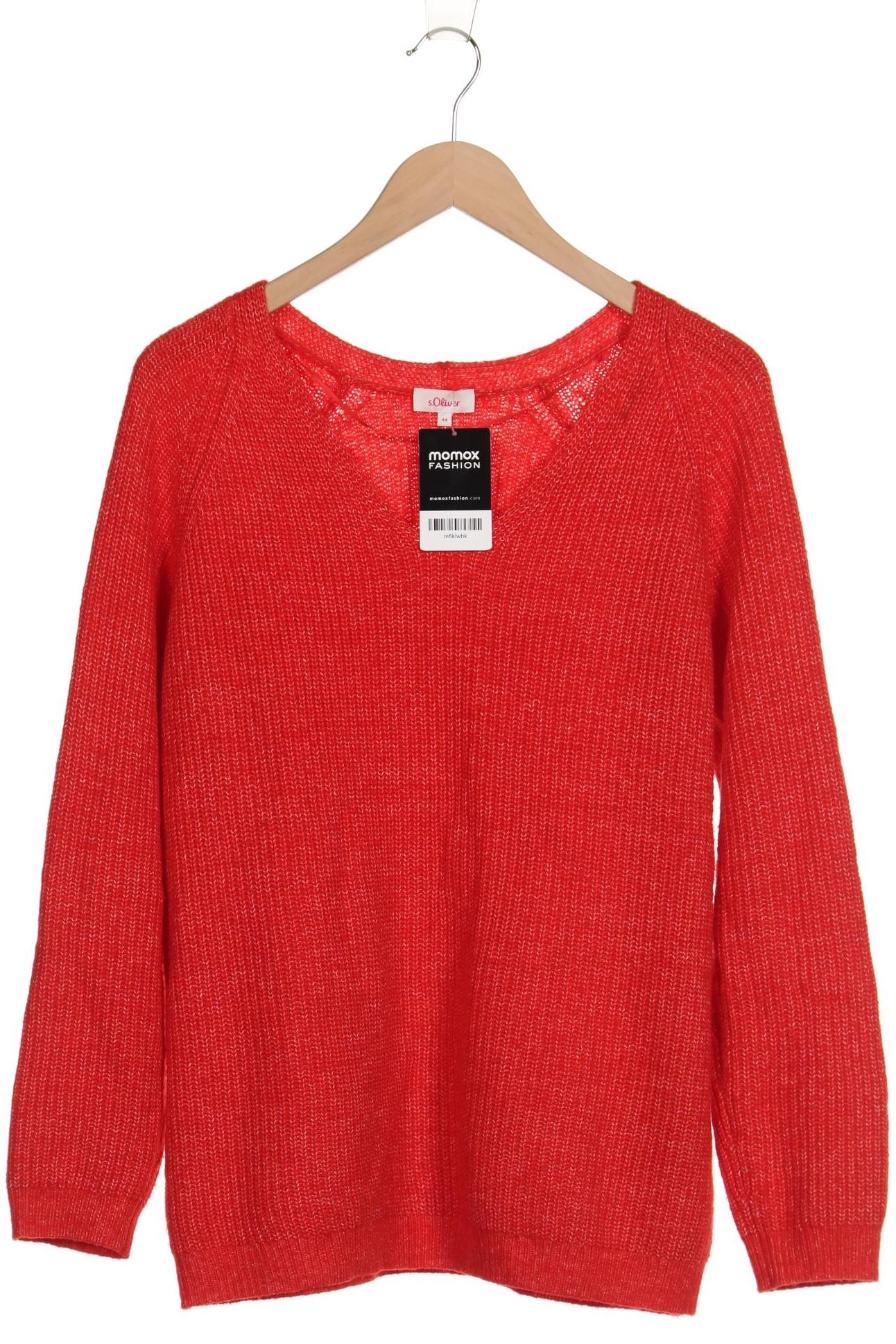 

s.Oliver Damen Pullover, rot, Gr. 44