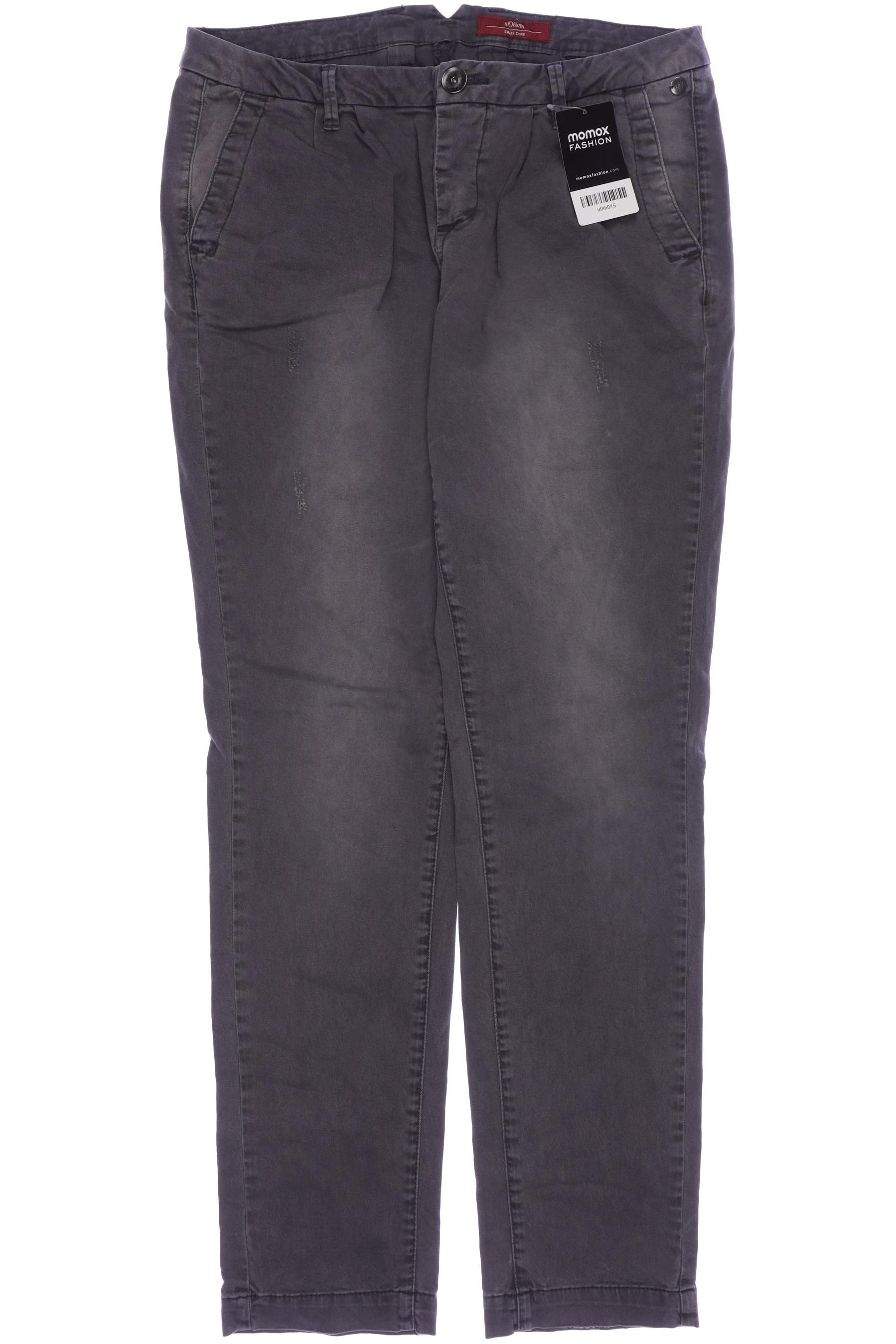 

s.Oliver Damen Stoffhose, grau, Gr. 40