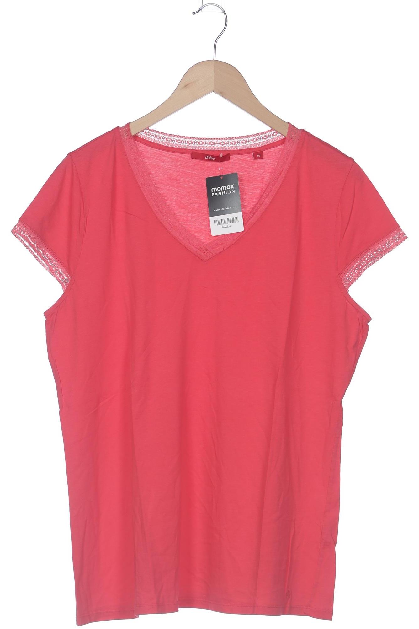 

s.Oliver Damen T-Shirt, rot, Gr. 46