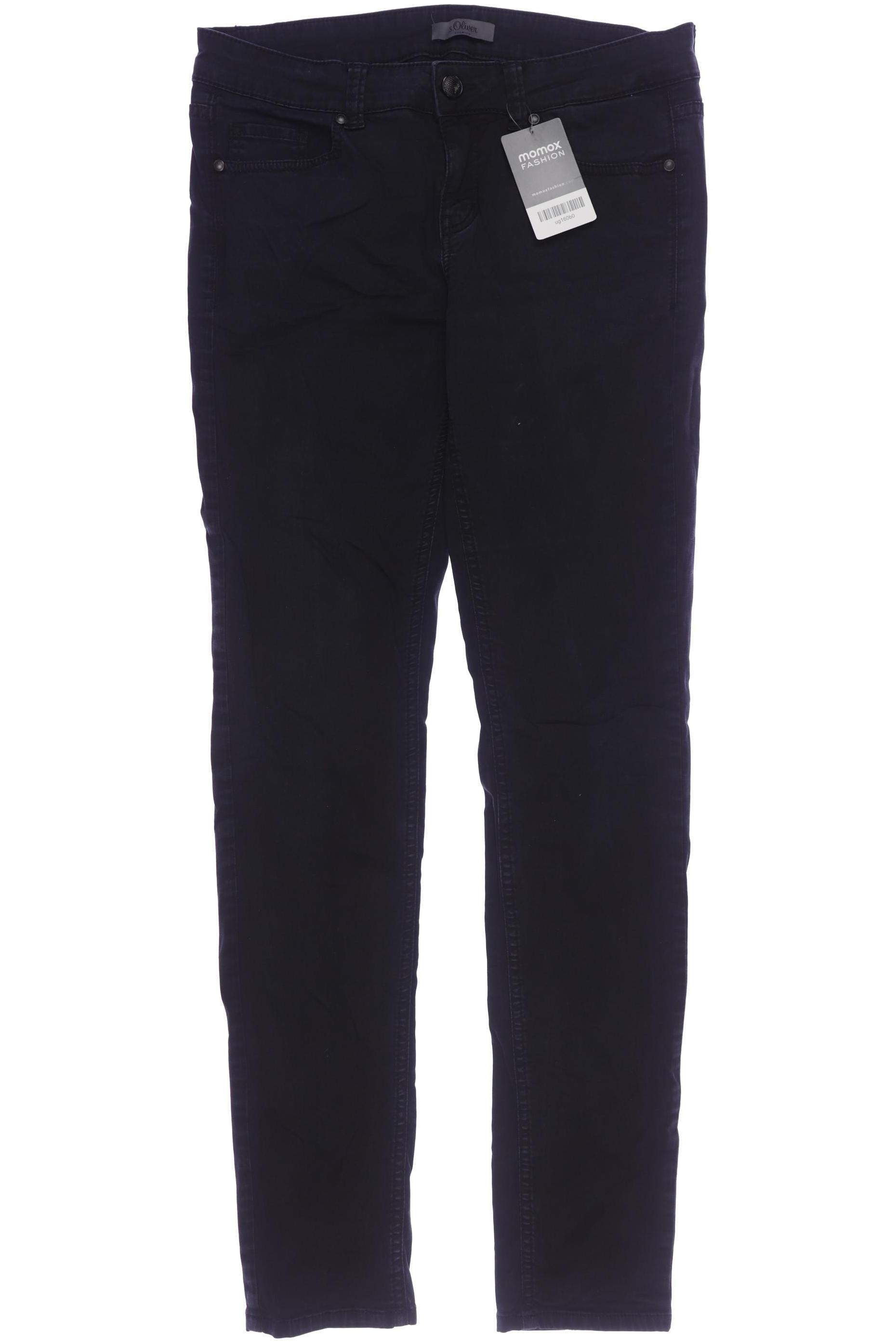 

s.Oliver Damen Stoffhose, marineblau, Gr. 38