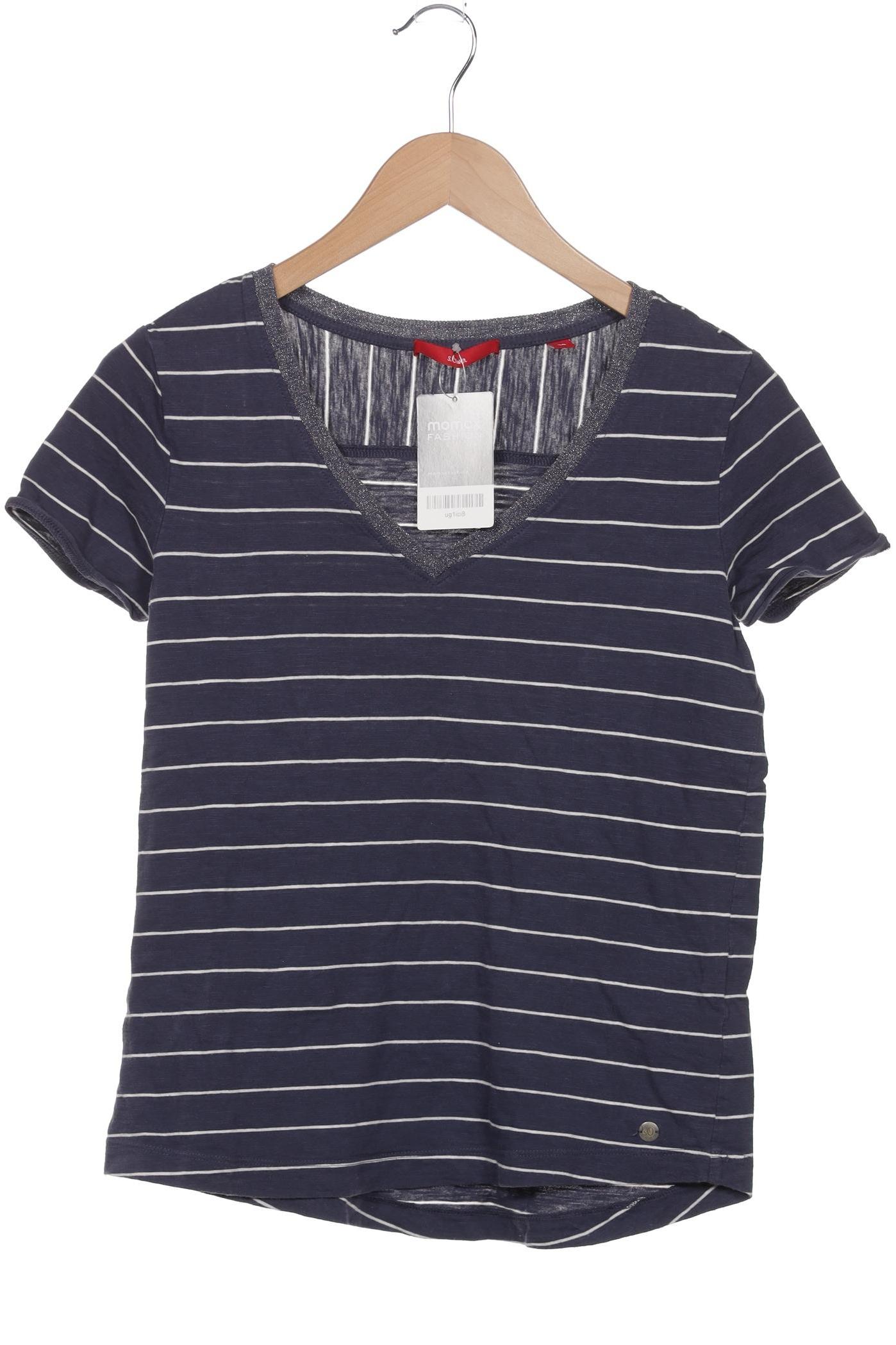 

s.Oliver Damen T-Shirt, marineblau, Gr. 36