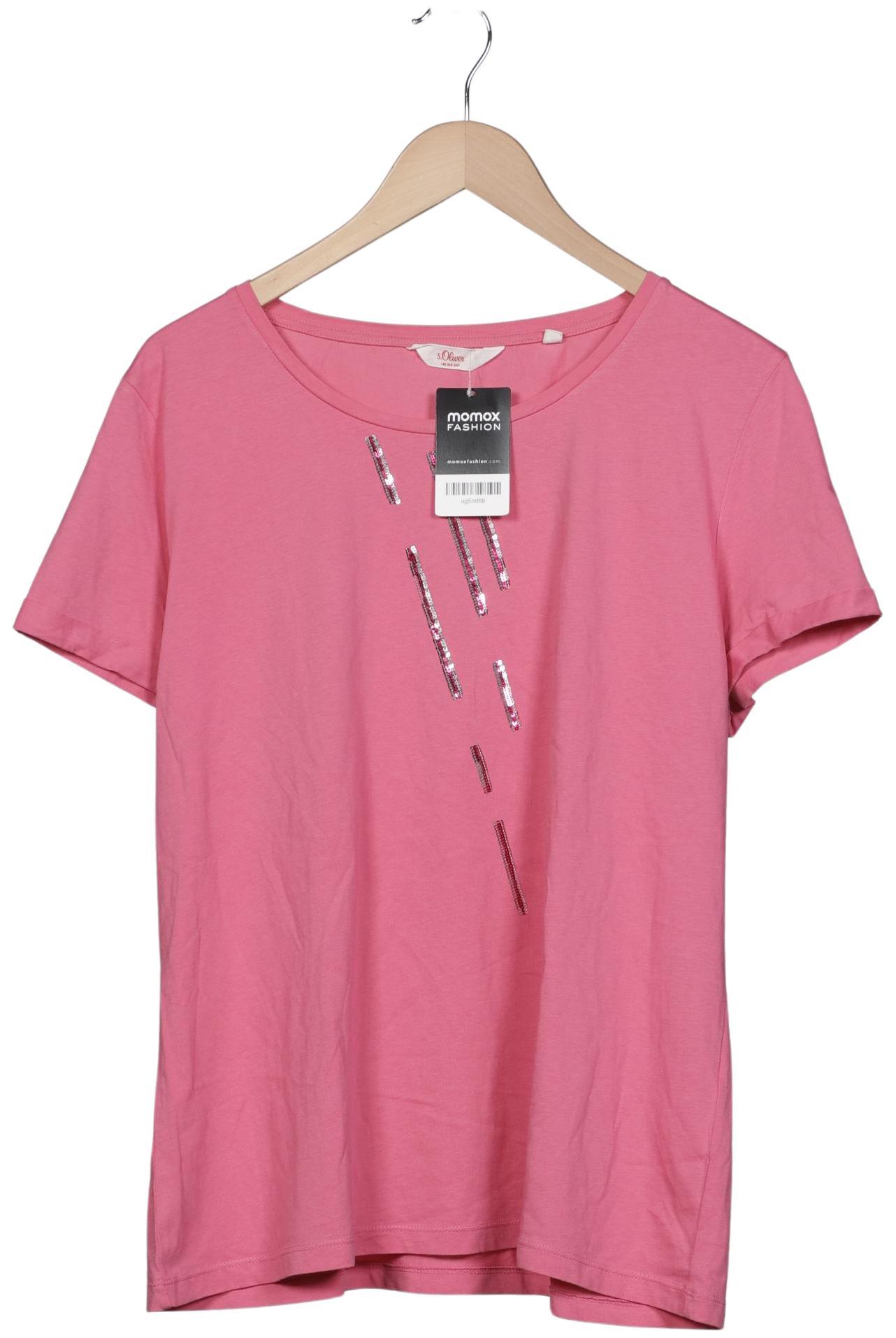 

s.Oliver Damen T-Shirt, pink, Gr. 46