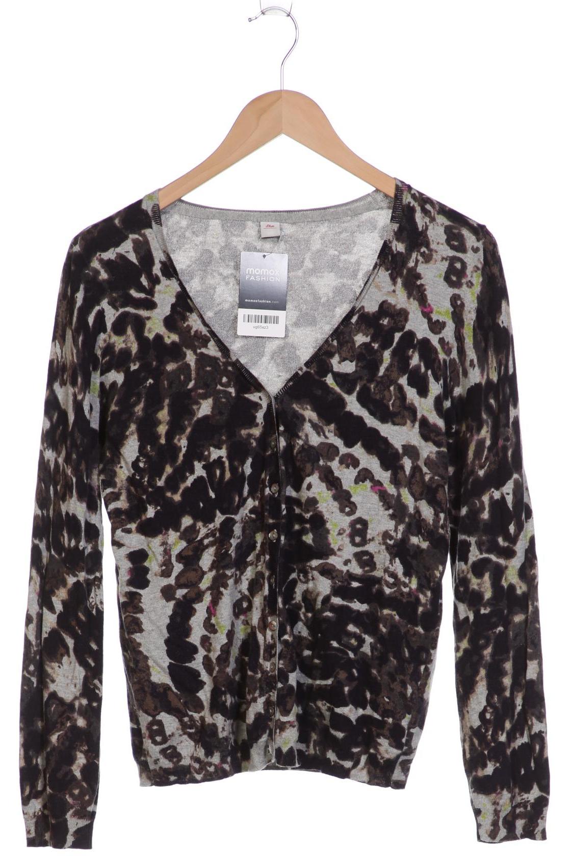 

s.Oliver Damen Strickjacke, grau