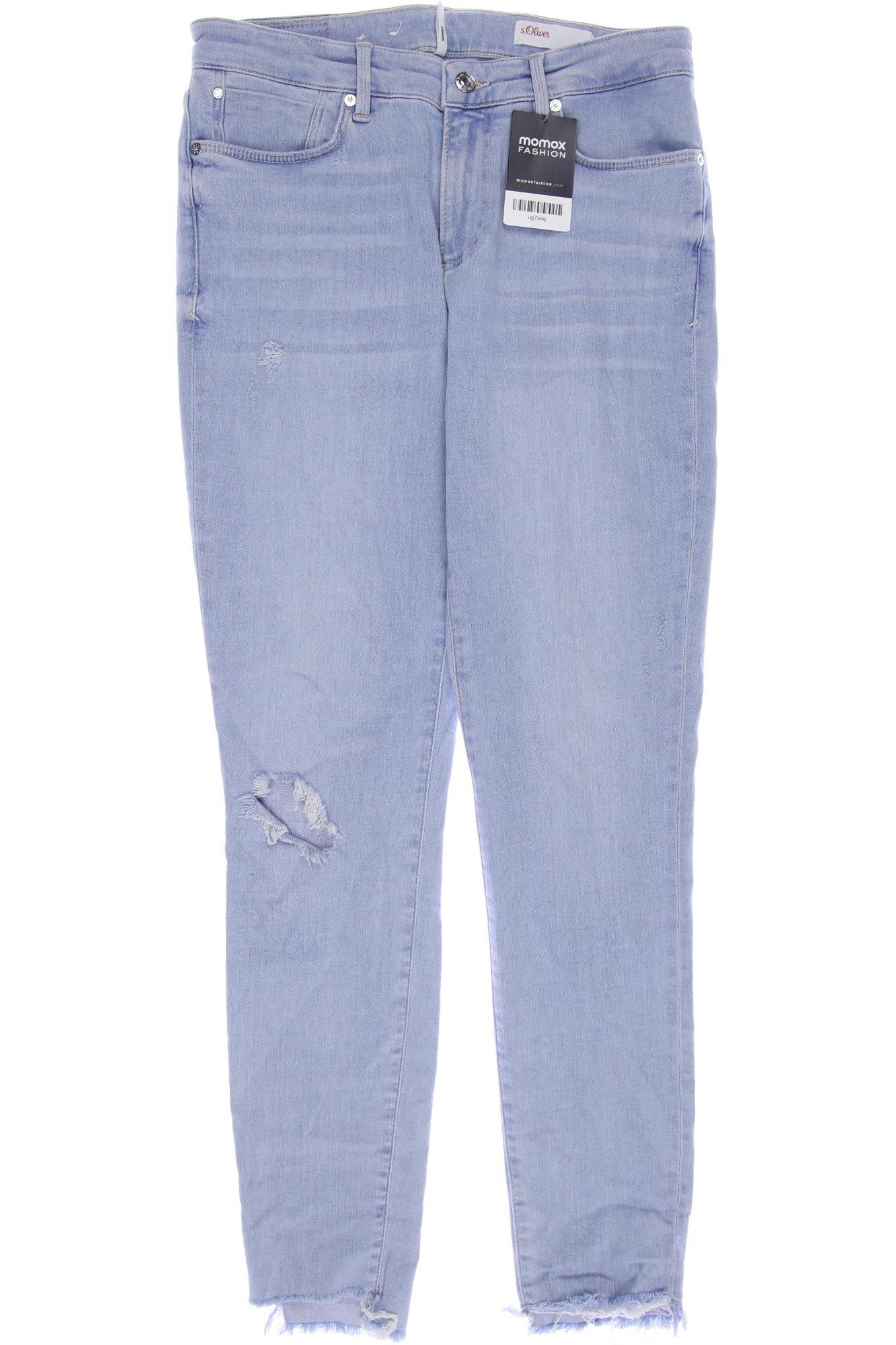 

s.Oliver Damen Jeans, hellblau
