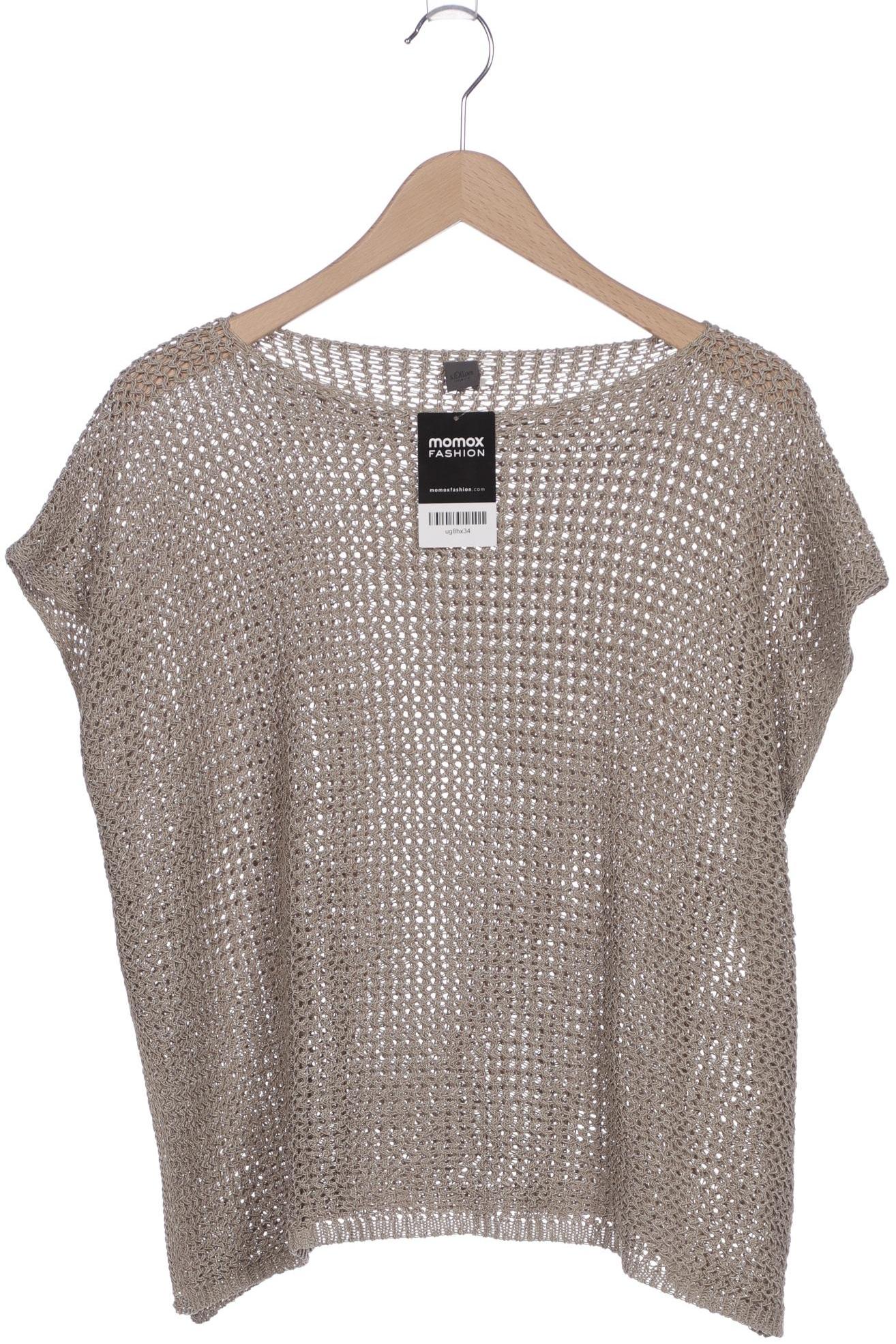

s.Oliver Damen Pullover, beige, Gr. 36