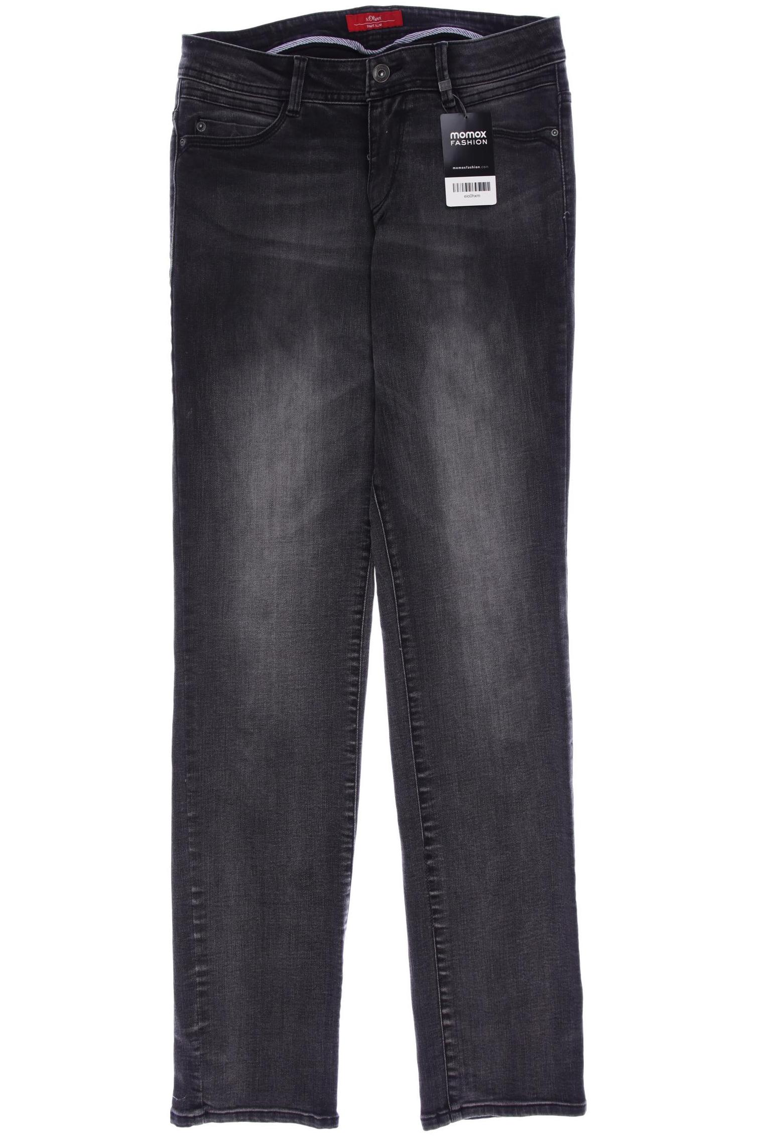 

s.Oliver Damen Jeans, grau