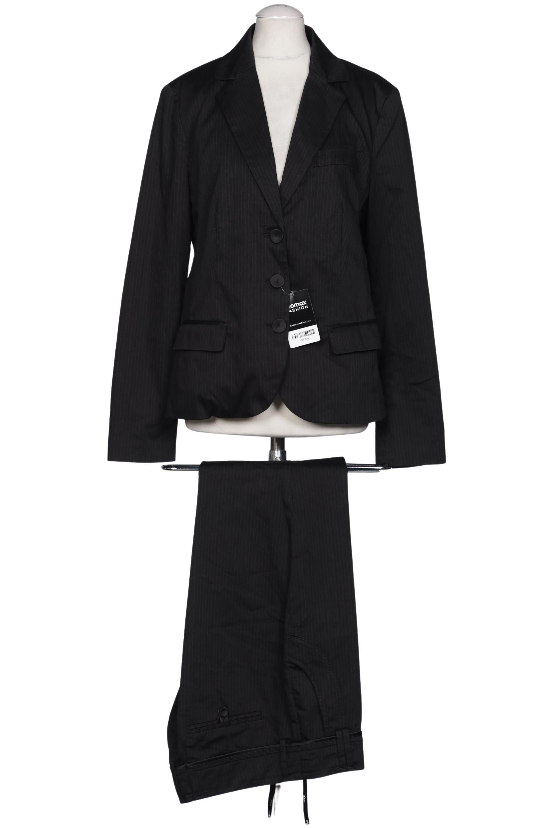 

s.Oliver Damen Anzug, schwarz, Gr. 40