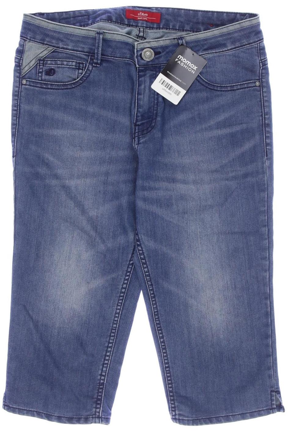 

s.Oliver Damen Shorts, blau, Gr. 38