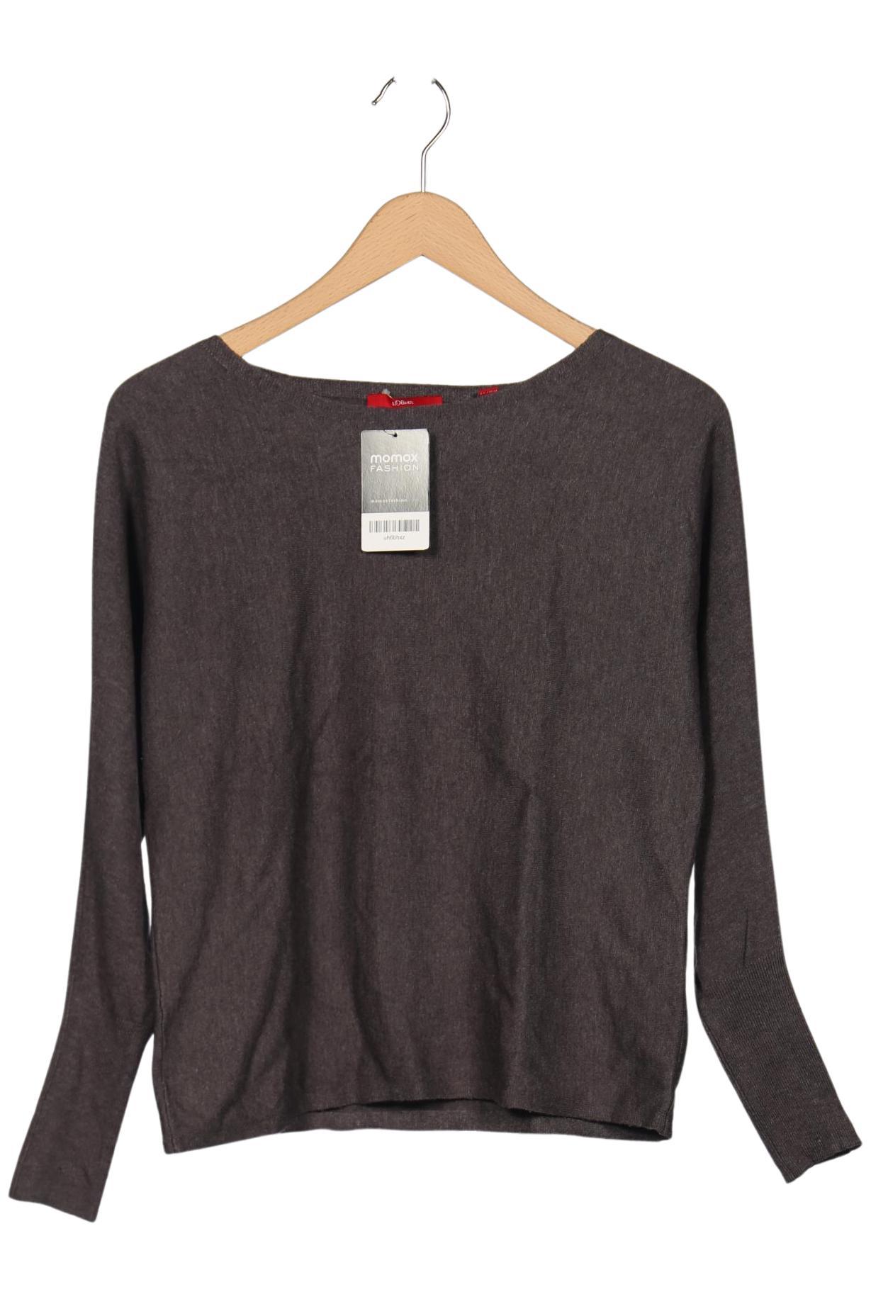 

s.Oliver Damen Pullover, grau, Gr. 34