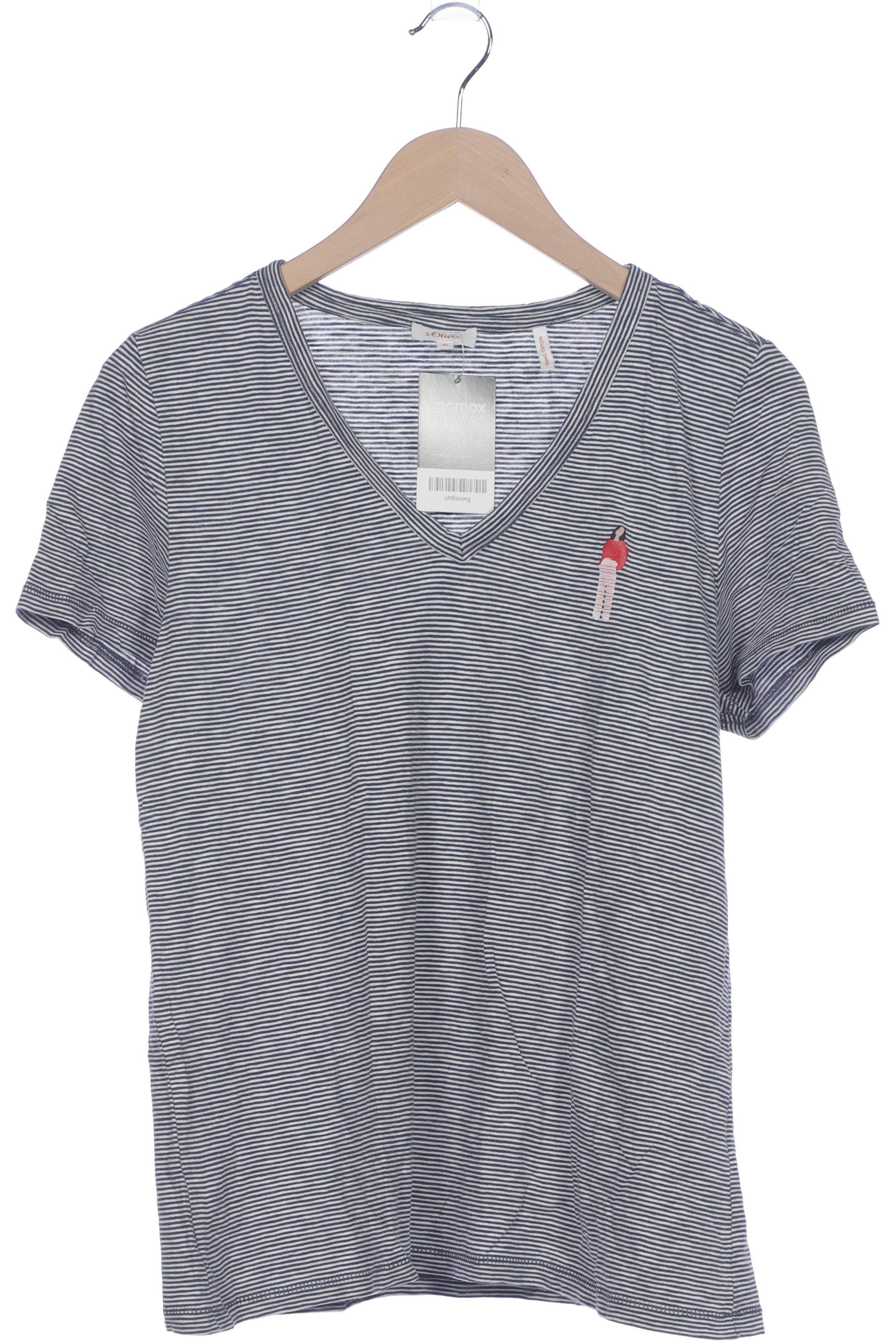

s.Oliver Damen T-Shirt, marineblau, Gr. 40