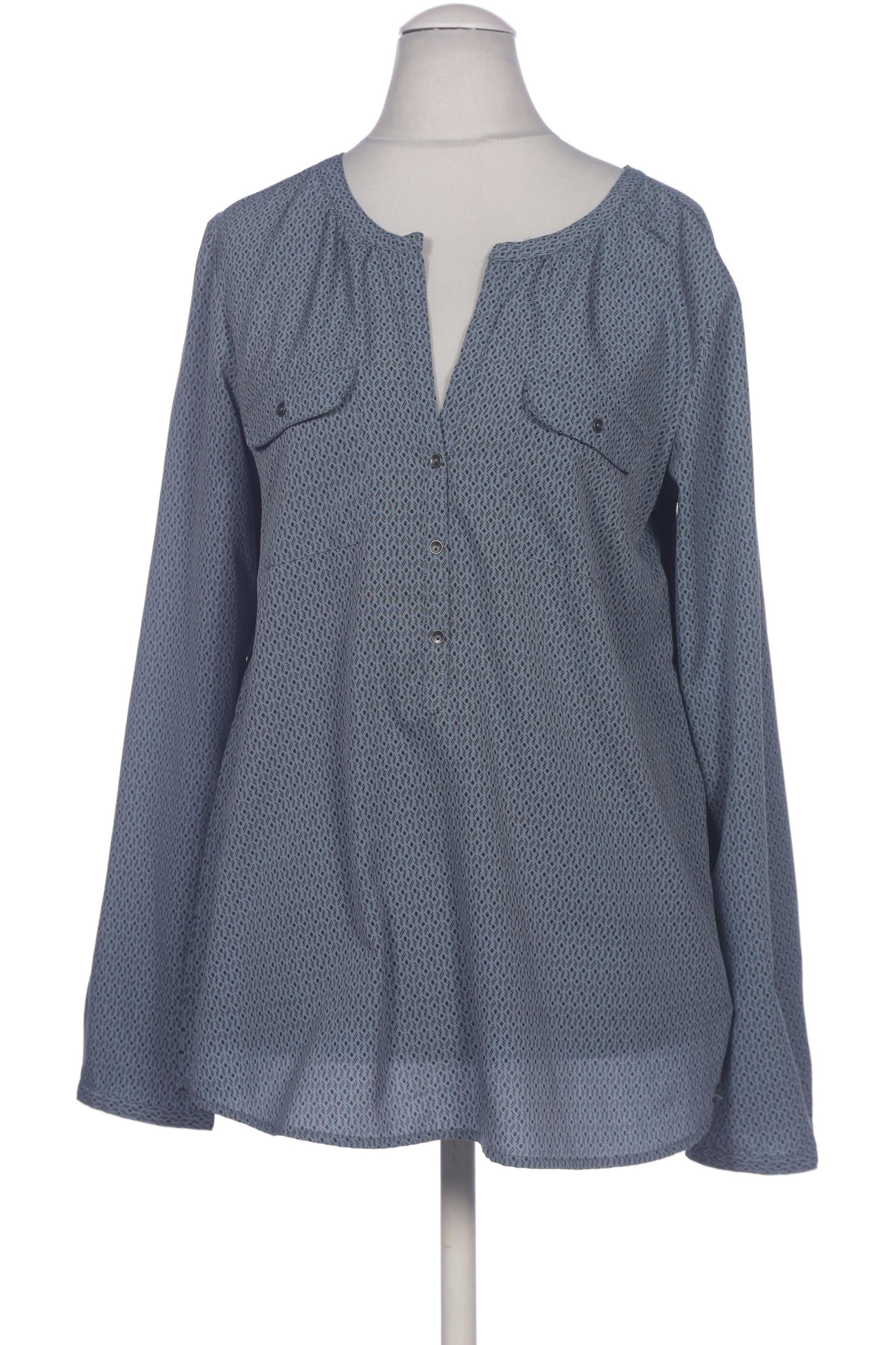 

s.Oliver Damen Bluse, blau, Gr. 38