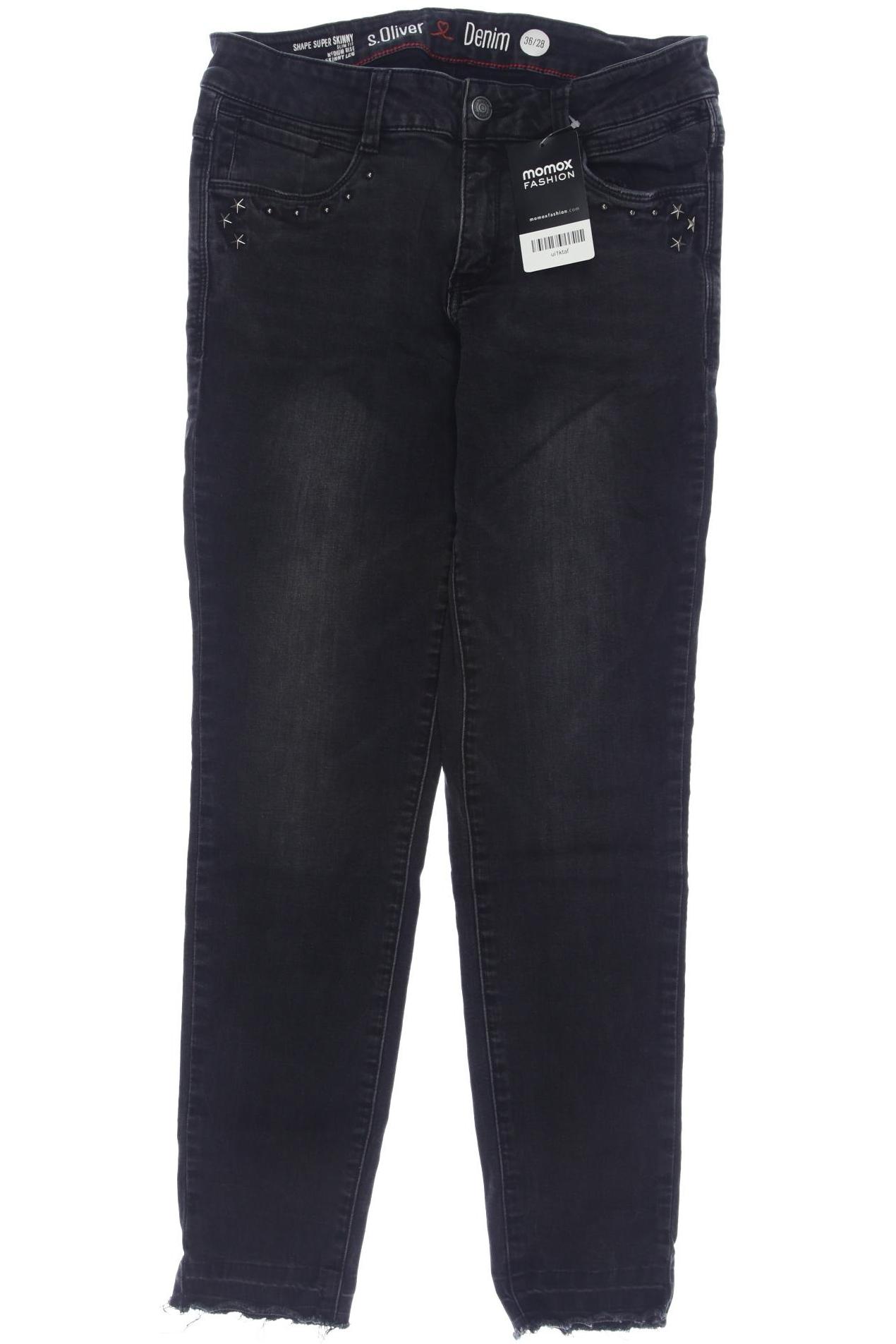 

s.Oliver Damen Jeans, schwarz, Gr. 36