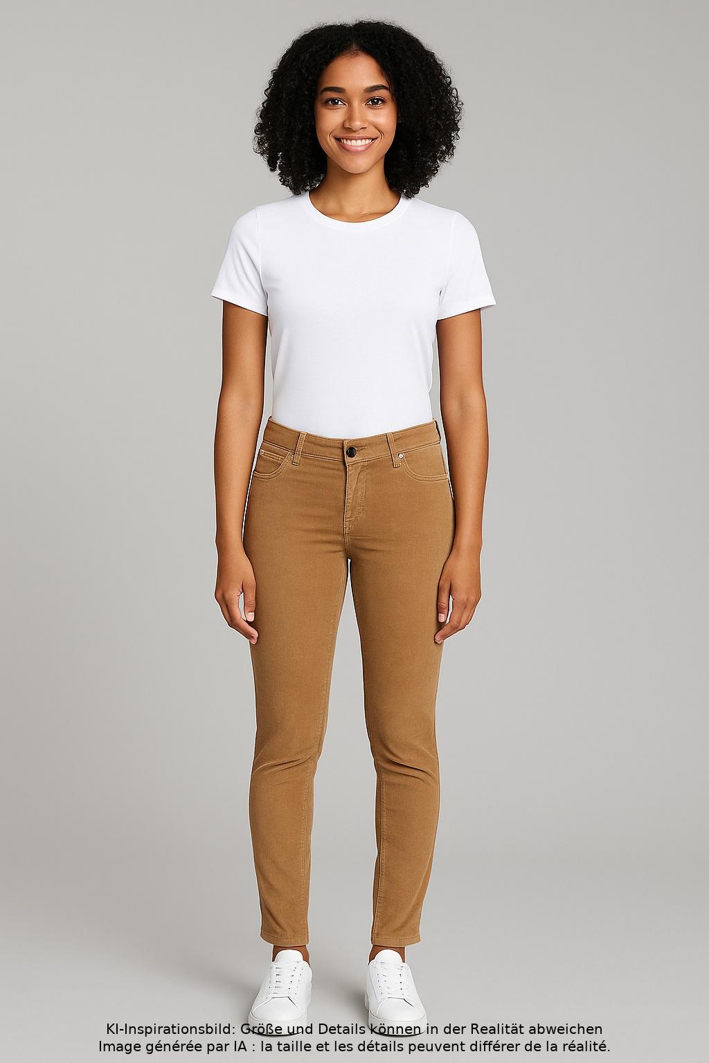 

s.Oliver Damen Stoffhose, beige, Gr. 36