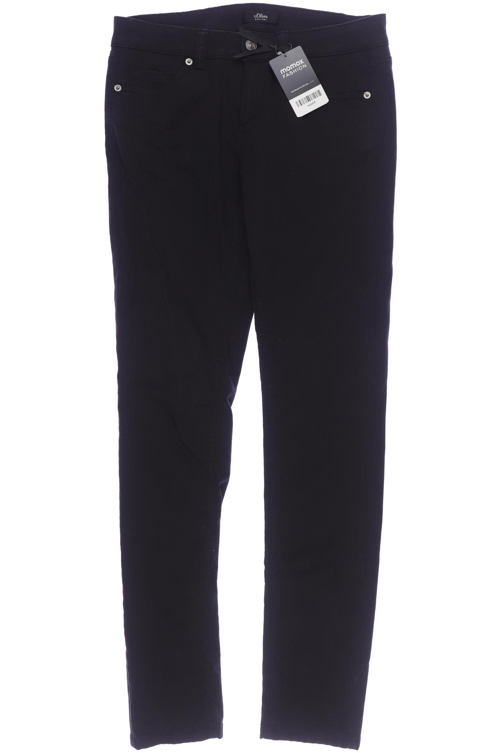 

s.Oliver Damen Stoffhose, schwarz, Gr. 36