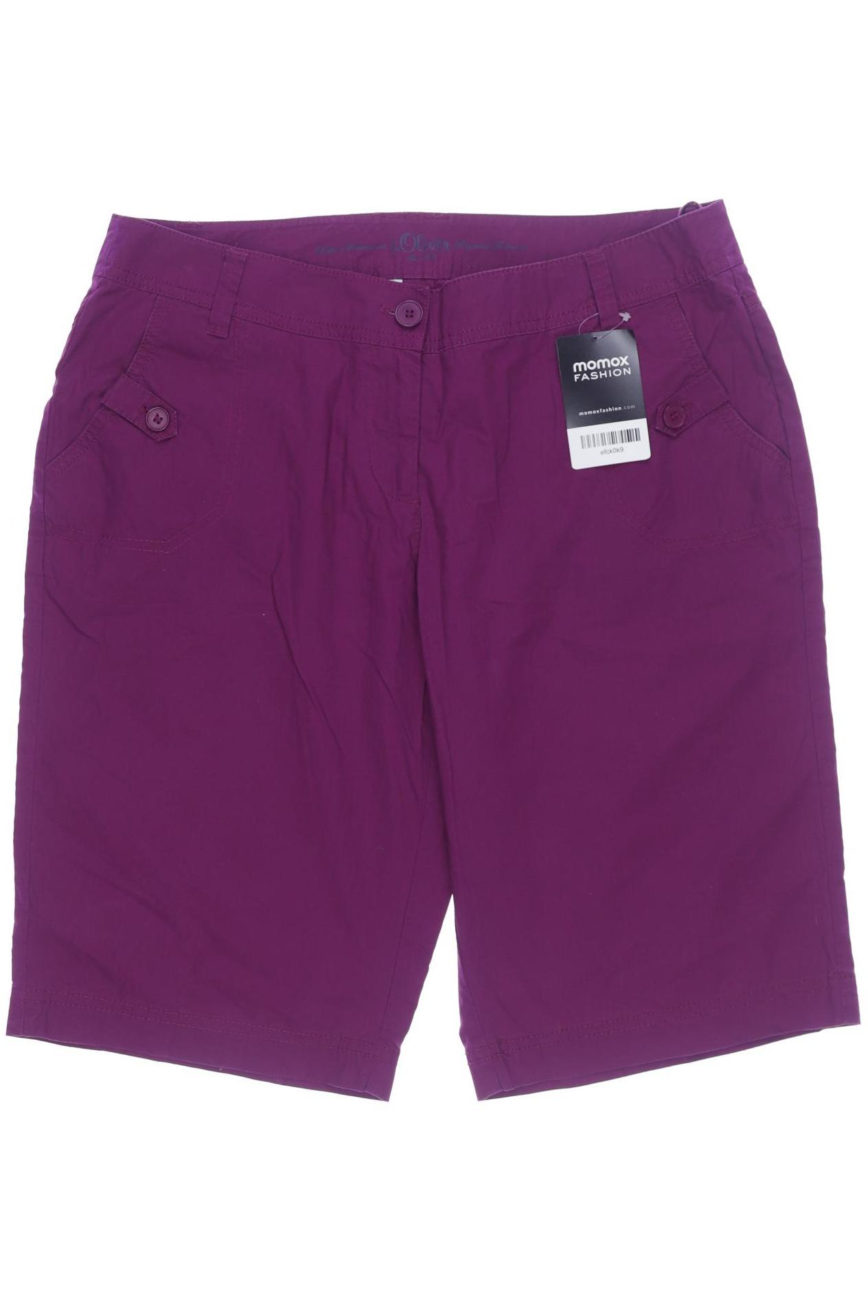 

s.Oliver Damen Shorts, bordeaux, Gr. 38