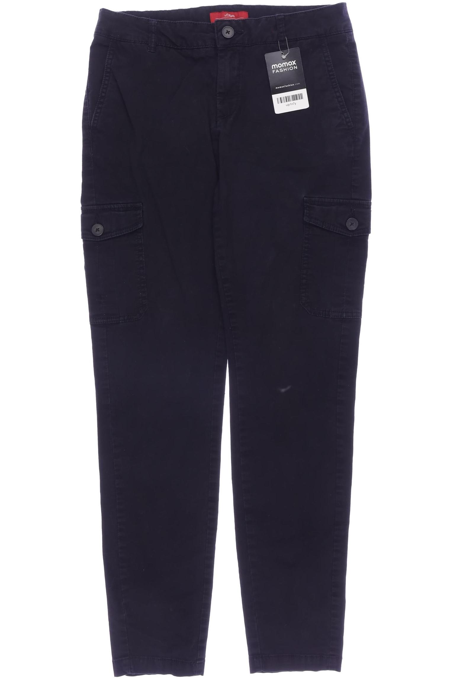 

s.Oliver Damen Stoffhose, schwarz, Gr. 34