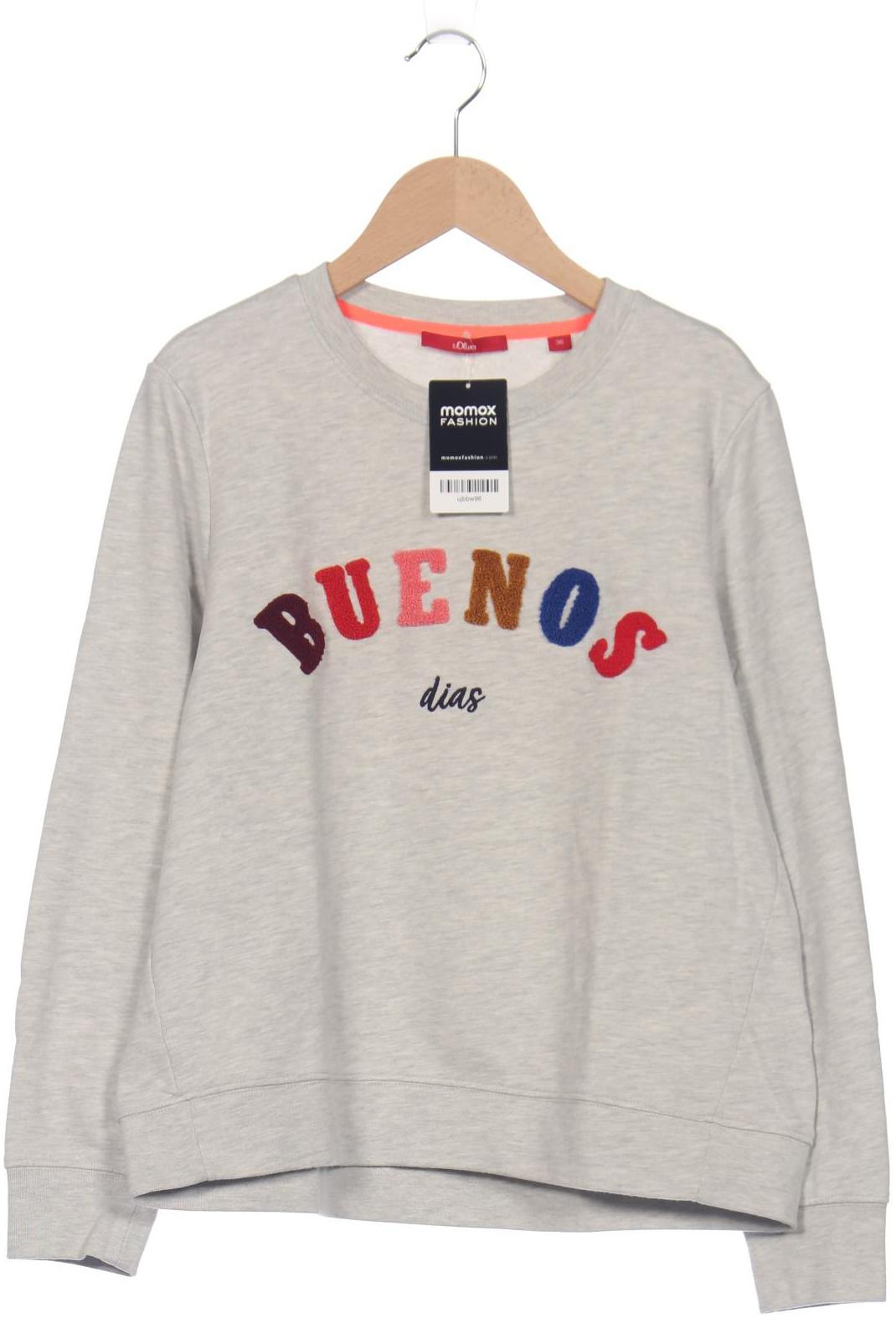 

s.Oliver Damen Sweatshirt, grau, Gr. 36