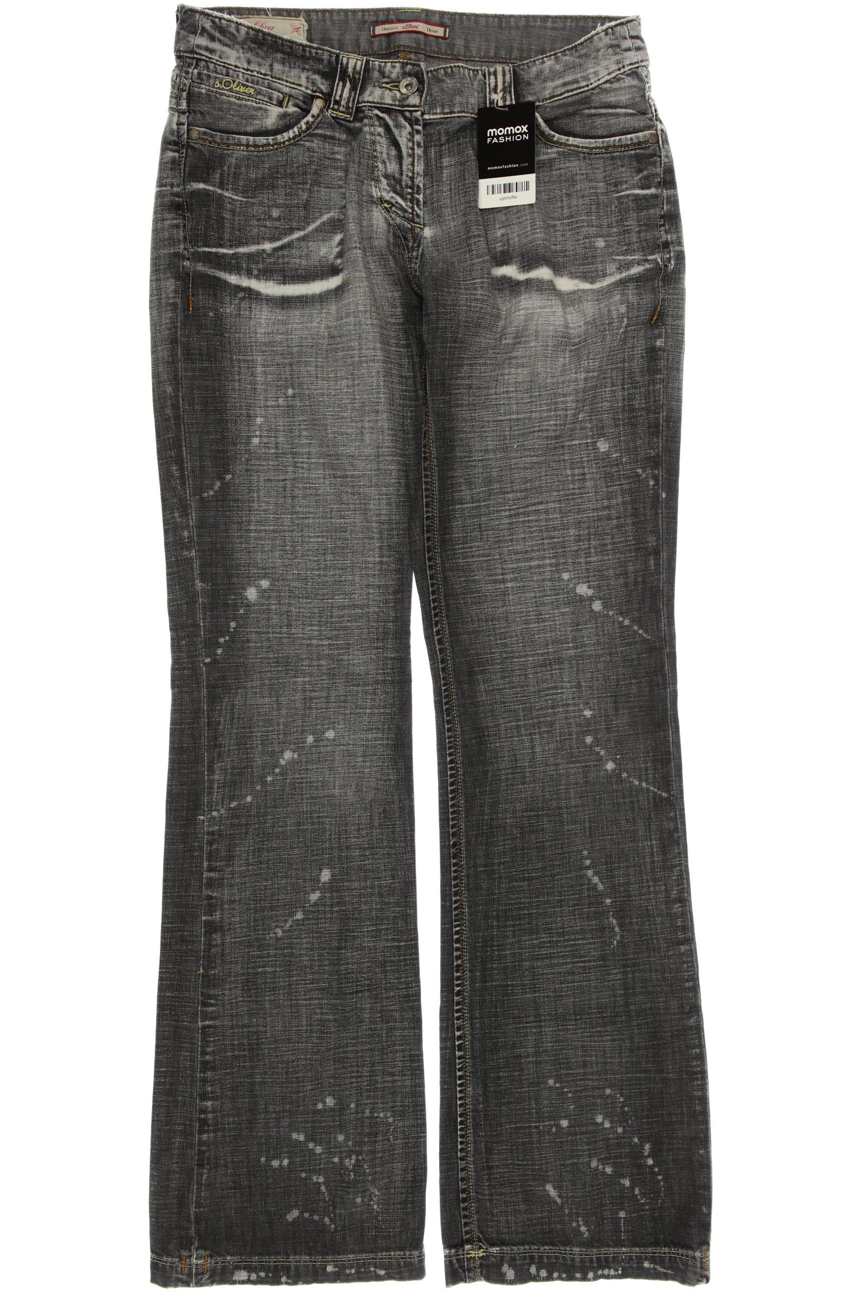 

s.Oliver Damen Jeans, grau, Gr. 40