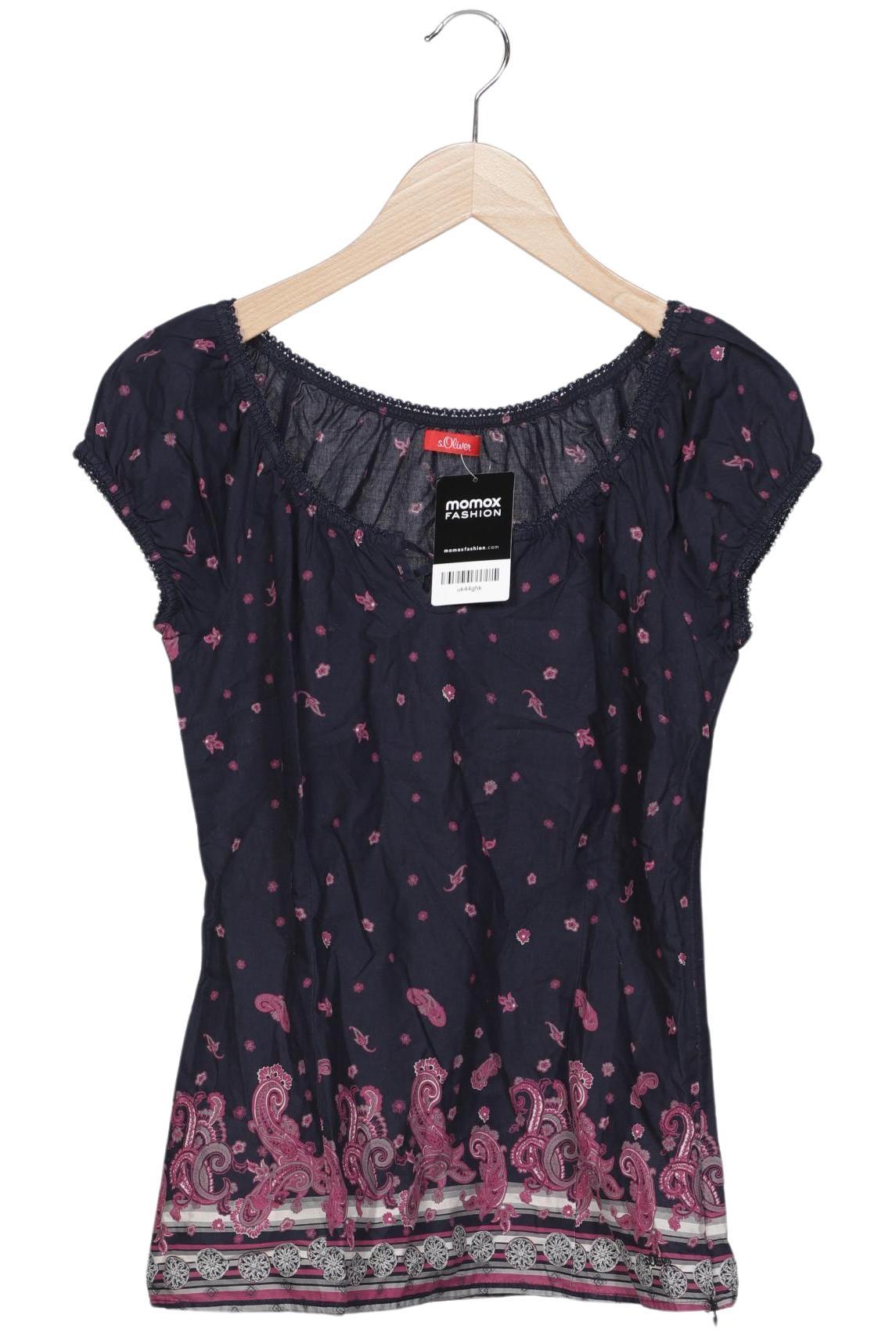 

s.Oliver Damen Bluse, marineblau, Gr. 36