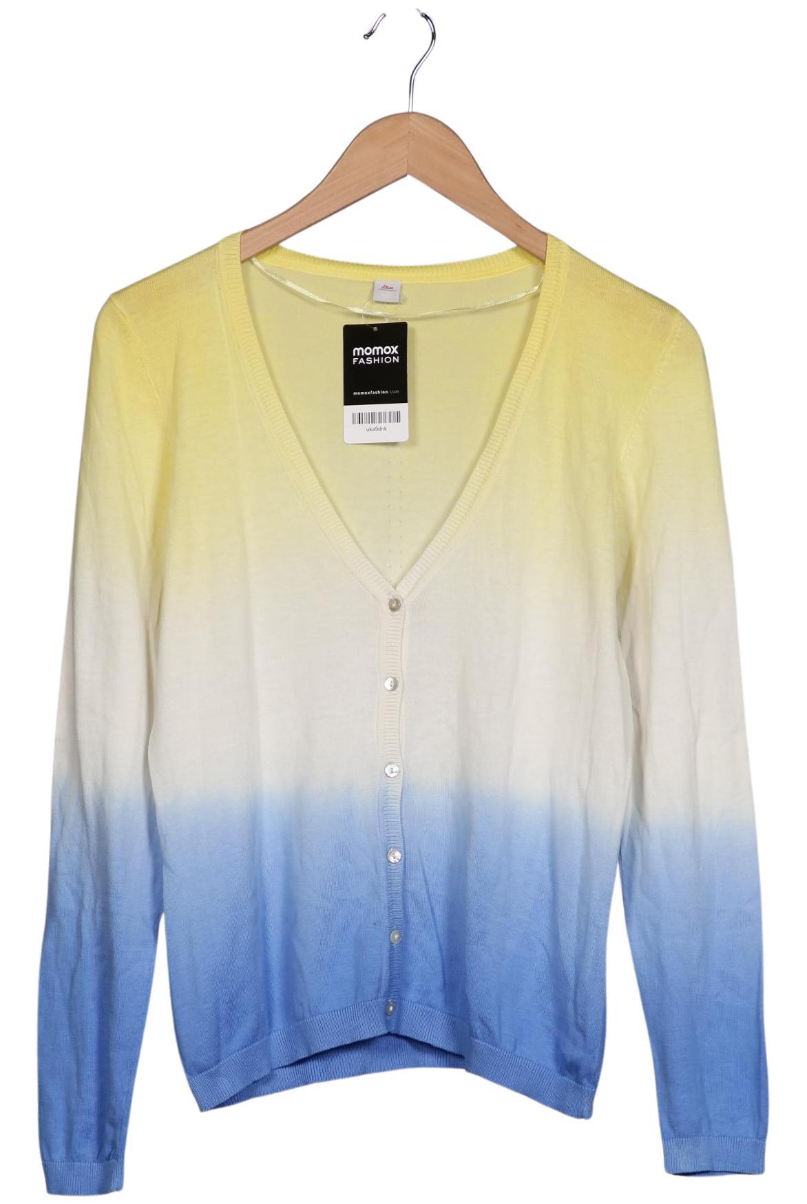 

s.Oliver Damen Strickjacke, mehrfarbig, Gr. 38