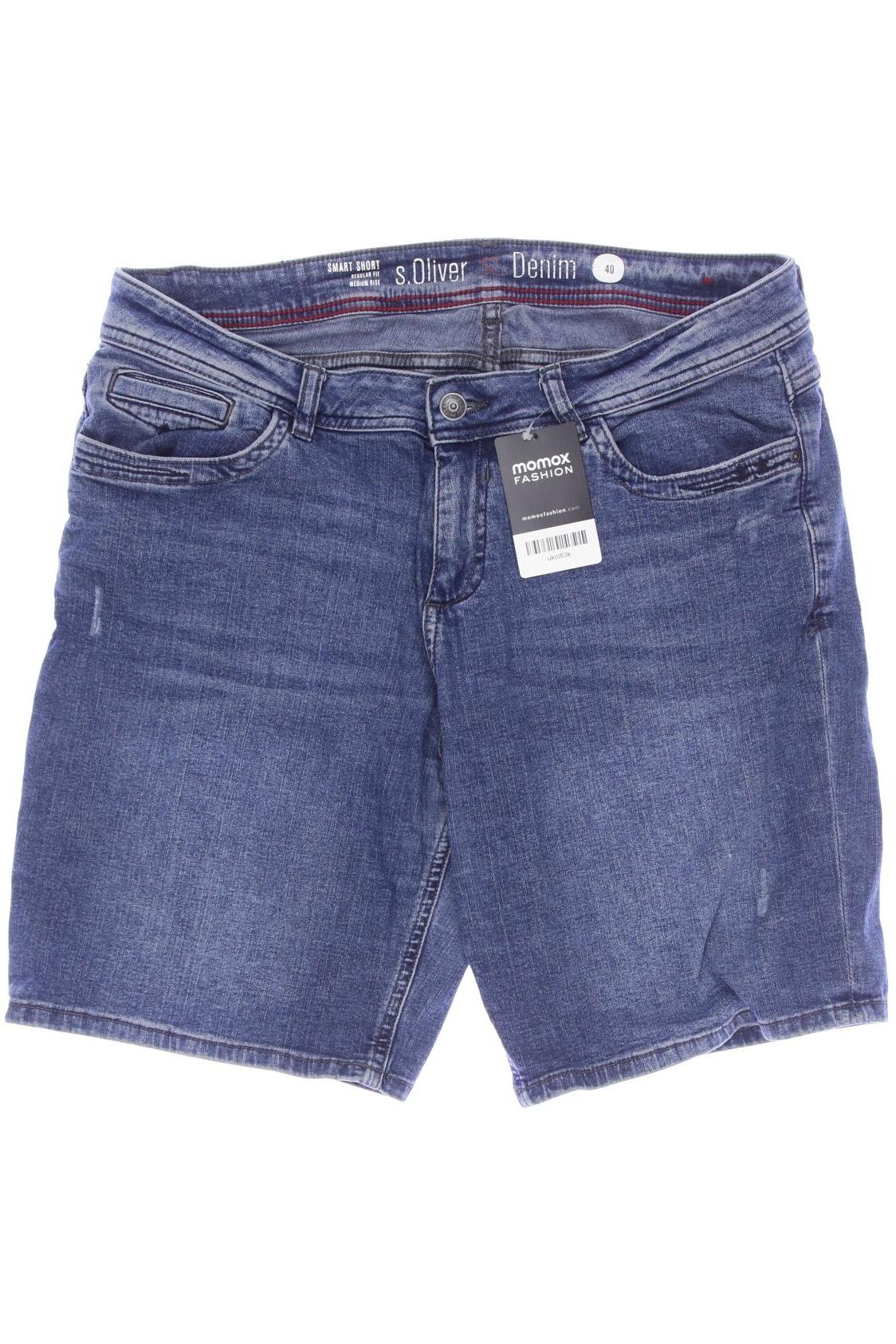 

s.Oliver Damen Shorts, blau, Gr. 40