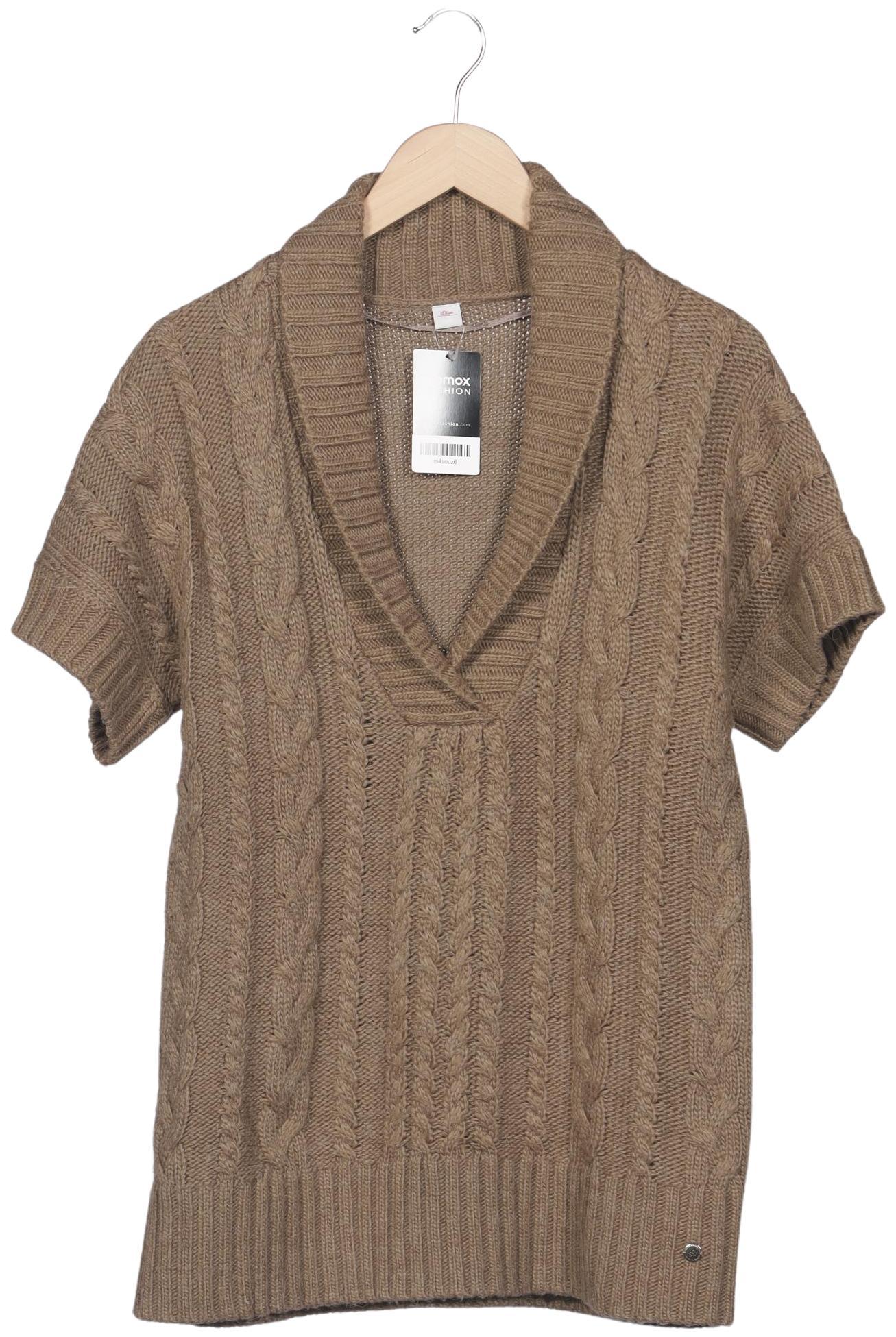 

s.Oliver Damen Pullover, braun, Gr. 40