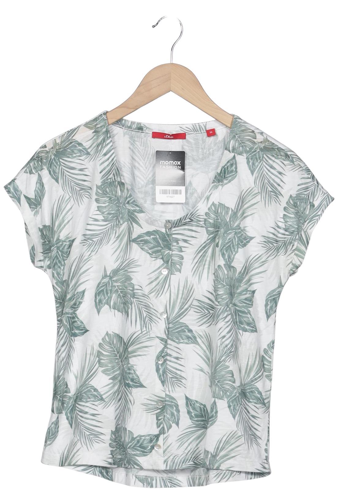 

s.Oliver Damen T-Shirt, grün, Gr. 36